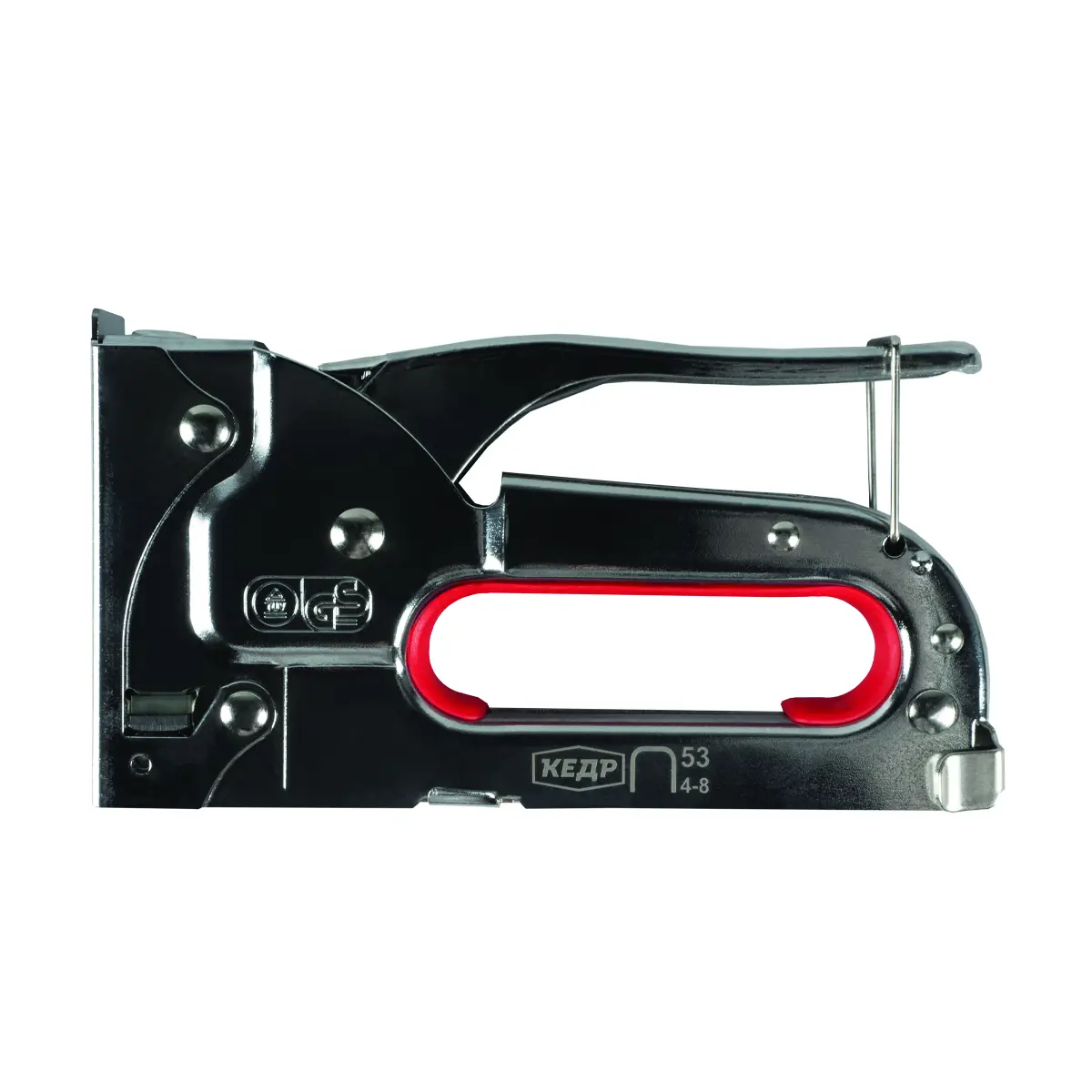 Изображение товара Степлер ручной Кедр 022-1005 для мебельных скоб 53 размер 4-14 мм