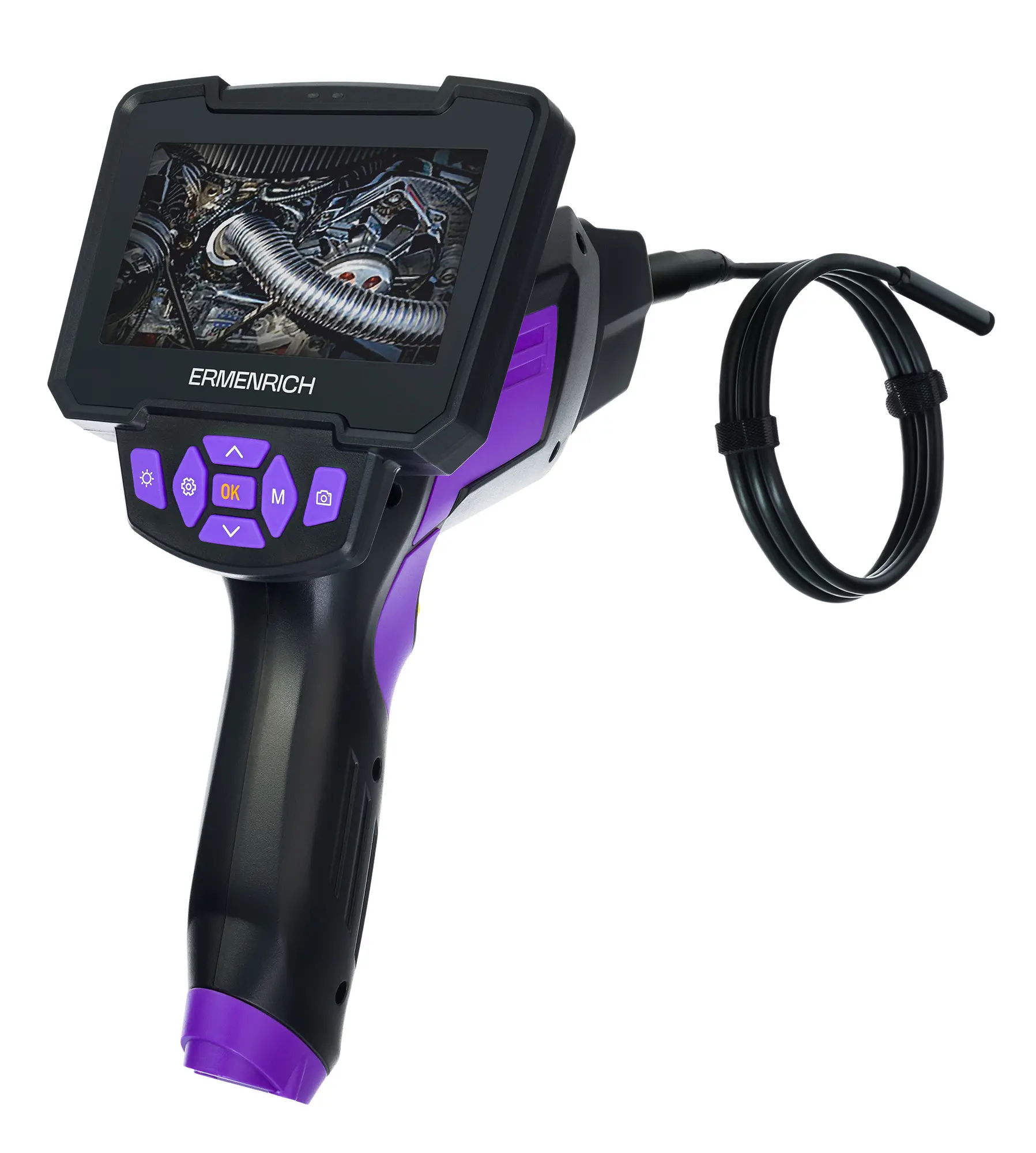 Изображение товара Инспекционная камера Ermenrich Seek VE40 с водонепроницаемостью IP67 для труднодоступных мест