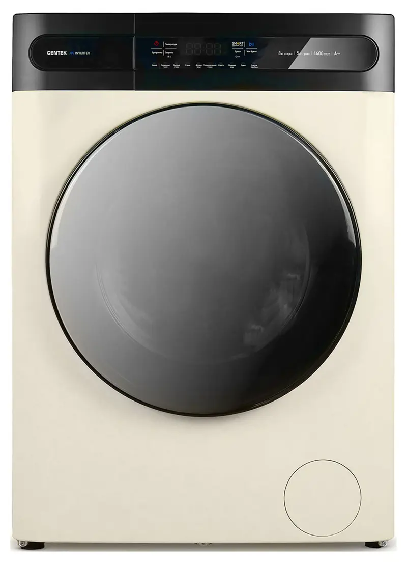 Изображение товара Стиральная машина с сушкой Centek Ct-1958 60x84.7x43 см 8 кг цвет бежевый
