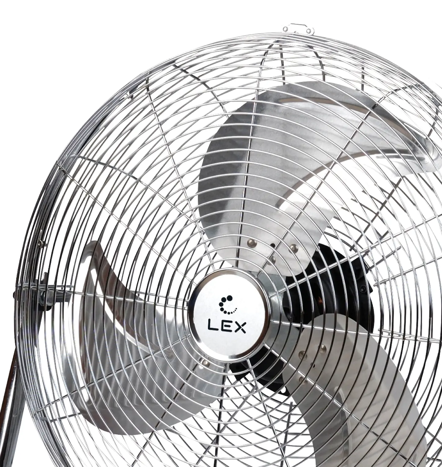 Изображение товара Вентилятор напольный Lex LXFC 8380 100 Вт D40 см цвет серый/серебристый