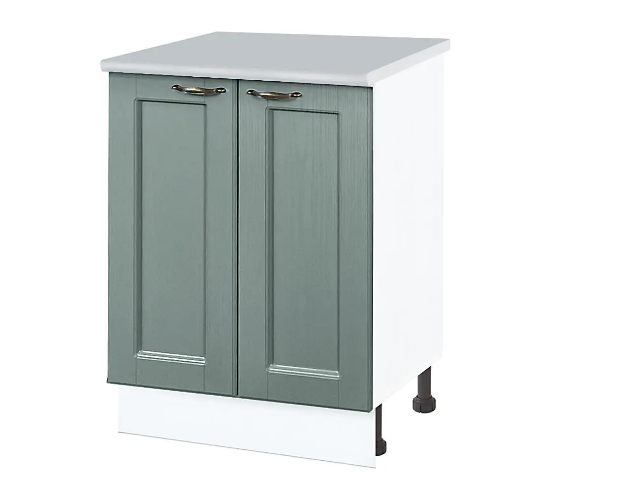 Изображение товара Напольный шкаф Нева Н 600 60x85x60 см фасад МДФ цв зеленый