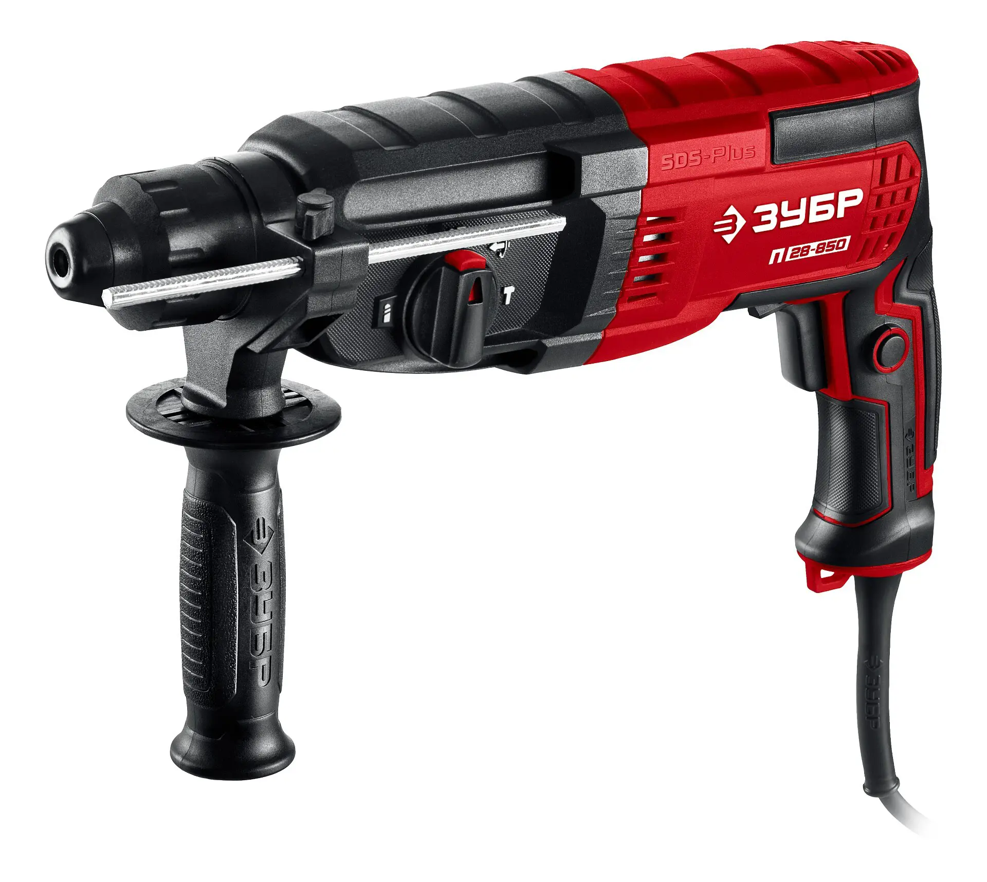 Изображение товара Перфоратор сетевой SDS Plus Зубр П-28-850, 850 Вт, 3 Дж