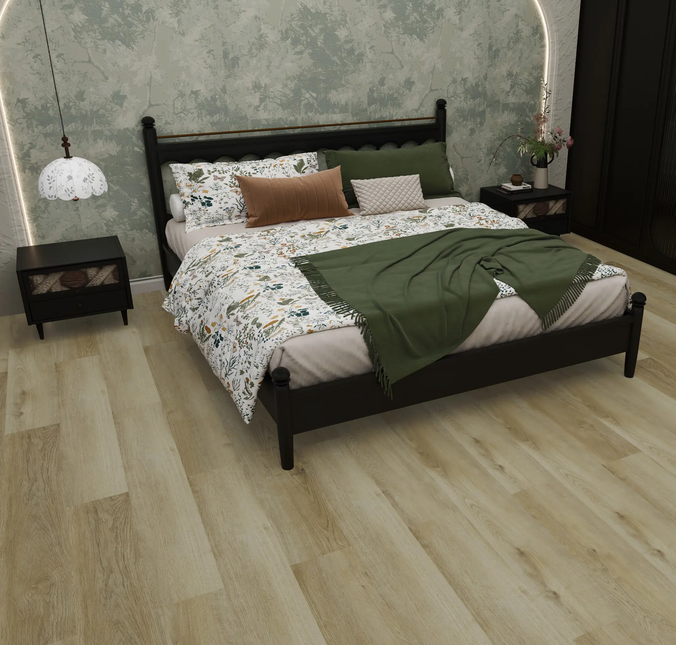 Изображение товара SPC плитка Vifloor Ideal Дуб Тасманский влагостойкое покрытие с интегрированной подложкой