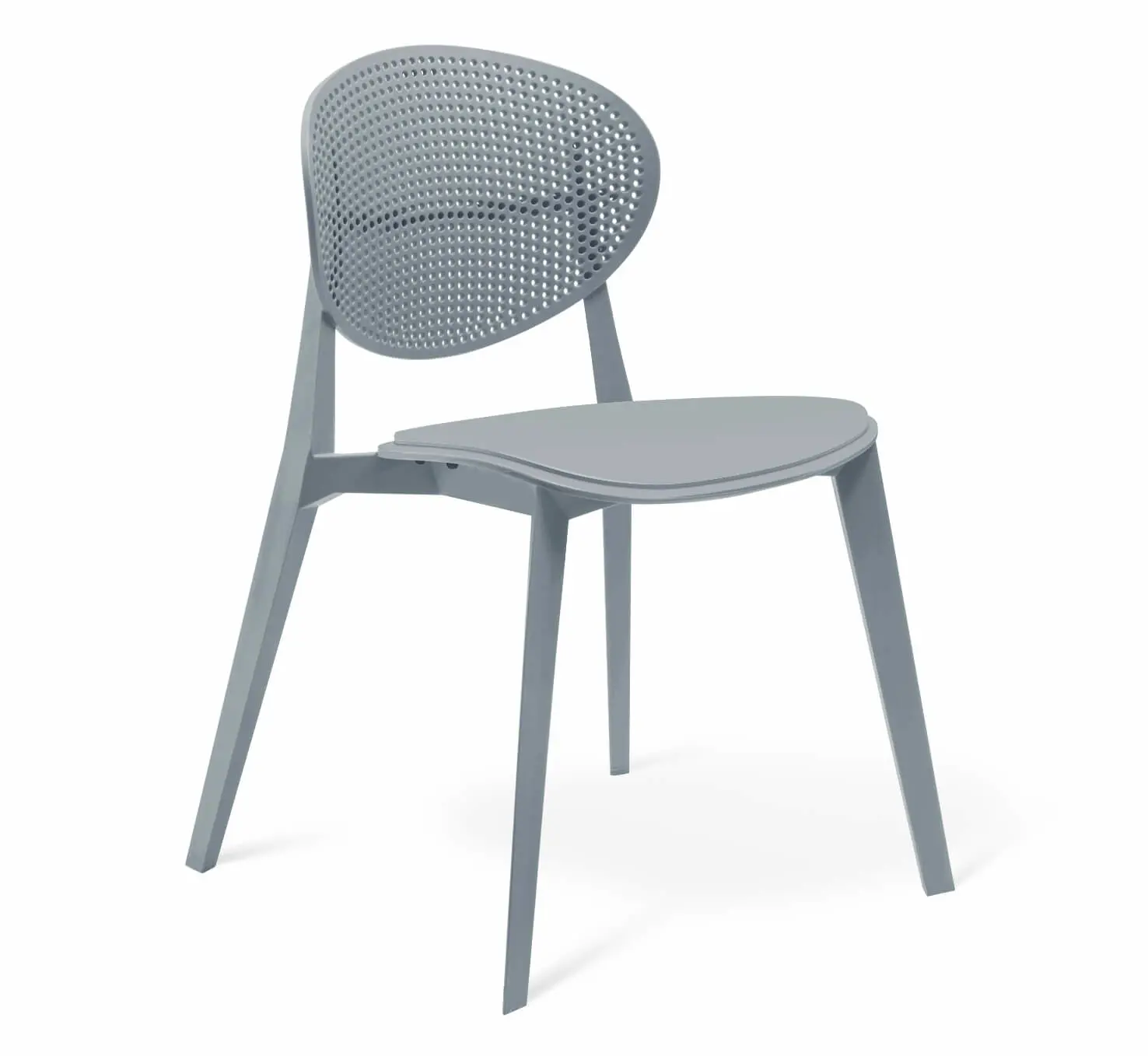 Изображение товара Стул Sheffilton 4554898406 44x83x56 см полипропилен цвет Серый