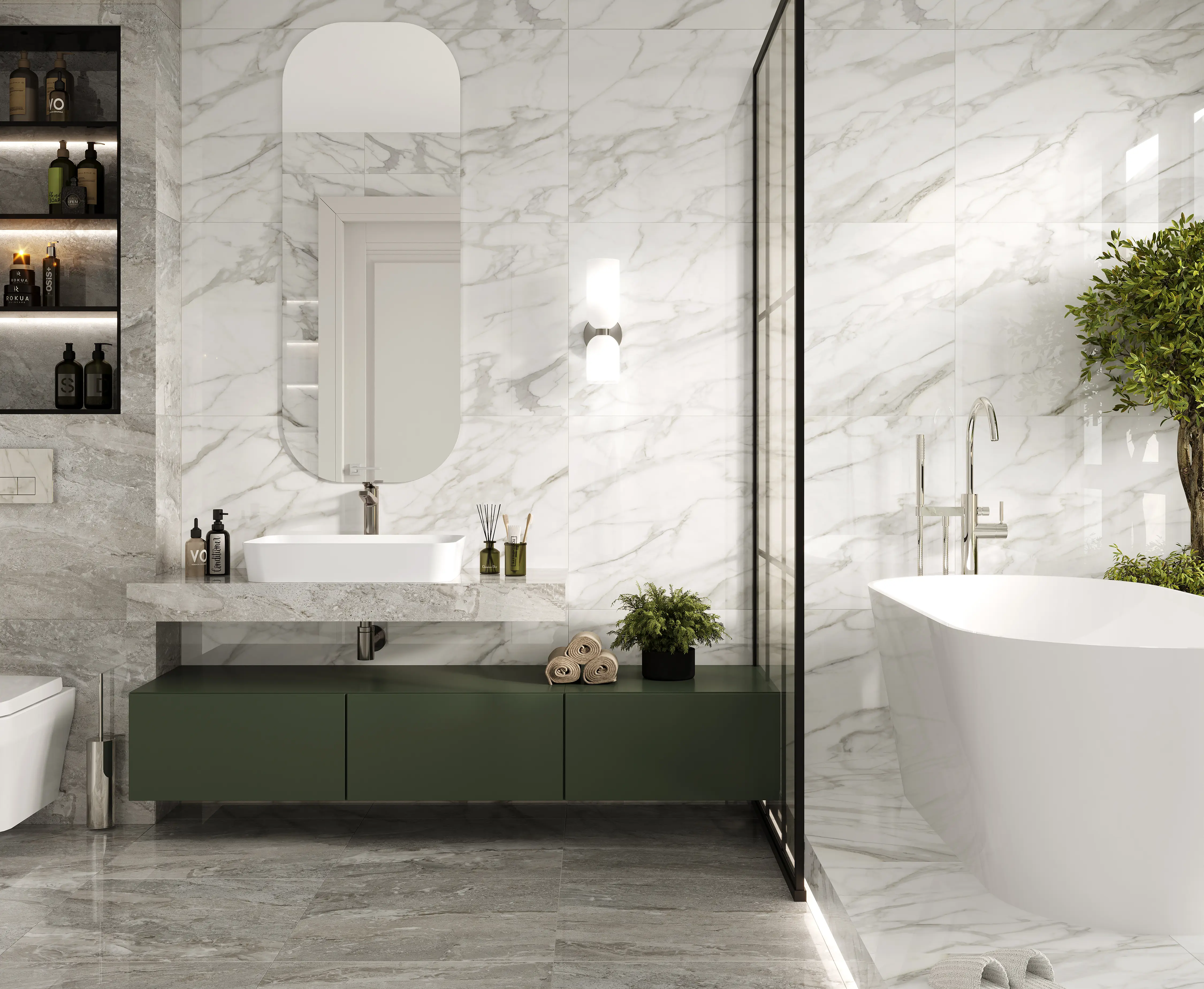 Изображение товара Керамогранит Laparet Angel 60x60 матовый белый для пола и стен