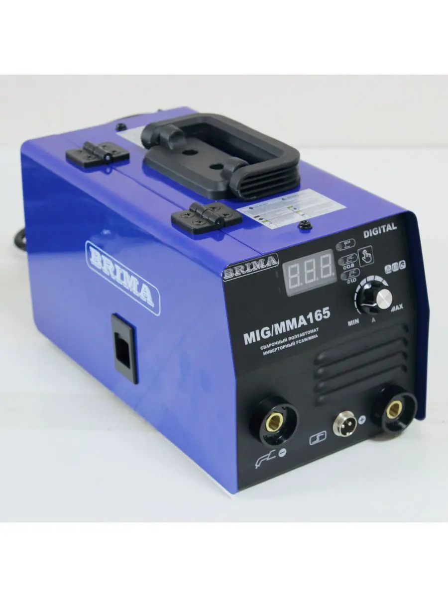 Изображение товара Сварочный полуавтомат инверторный Brima MIG MMA 165 Digital 160 А