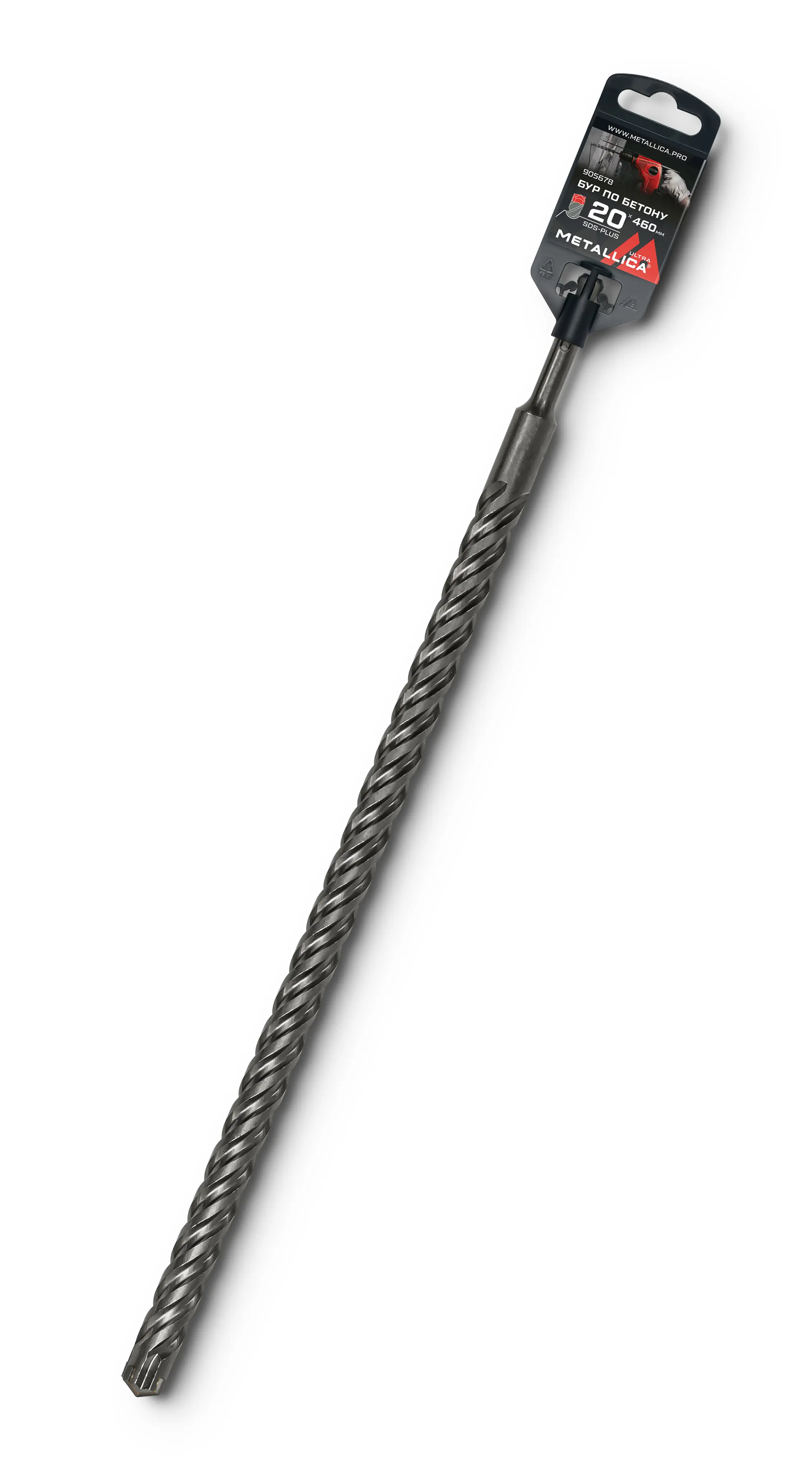 Изображение товара Бур по железобетону SDS Plus Metallica 905678 20x460 мм