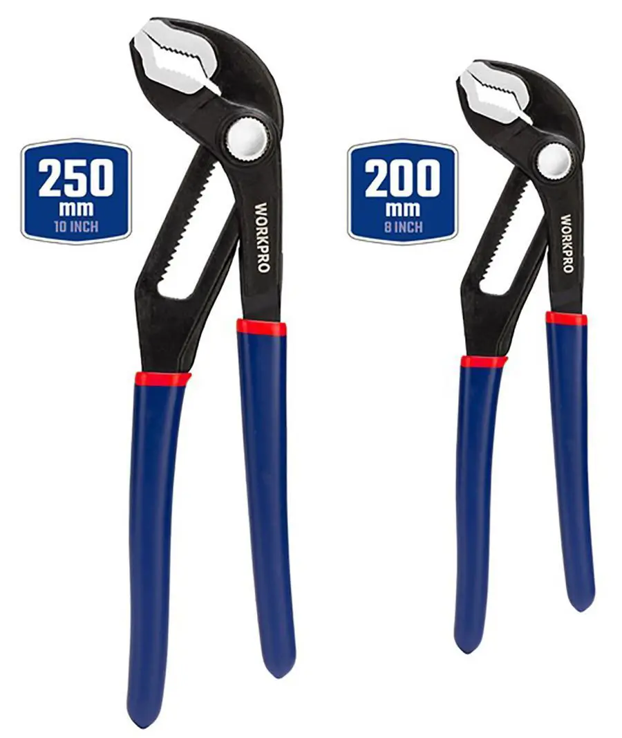 Изображение товара Клещи переставные с автофиксацией Workpro WP201005 для захвата до 65 мм