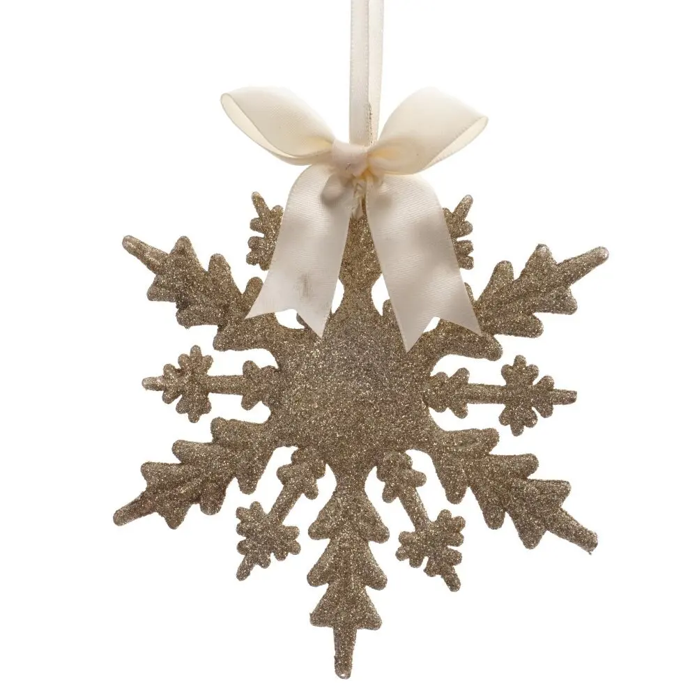 Изображение товара Елочная игрушка 808067 15 см x 0.1 см жёлтый/золотой