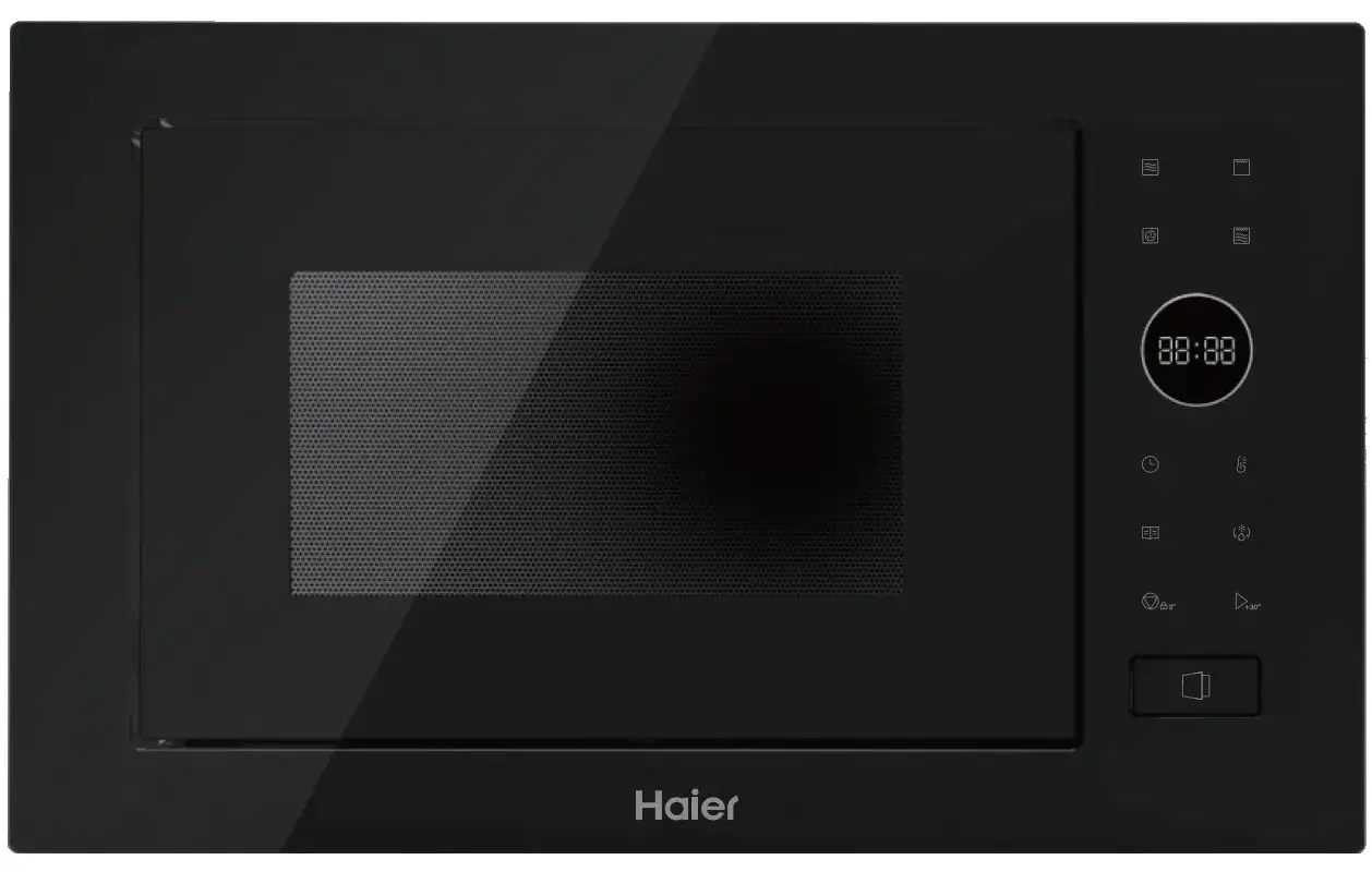 Изображение товара Встраиваемая микроволновая печь Haier HMX-BPG259B объём 25 л с грилем и конвекцией