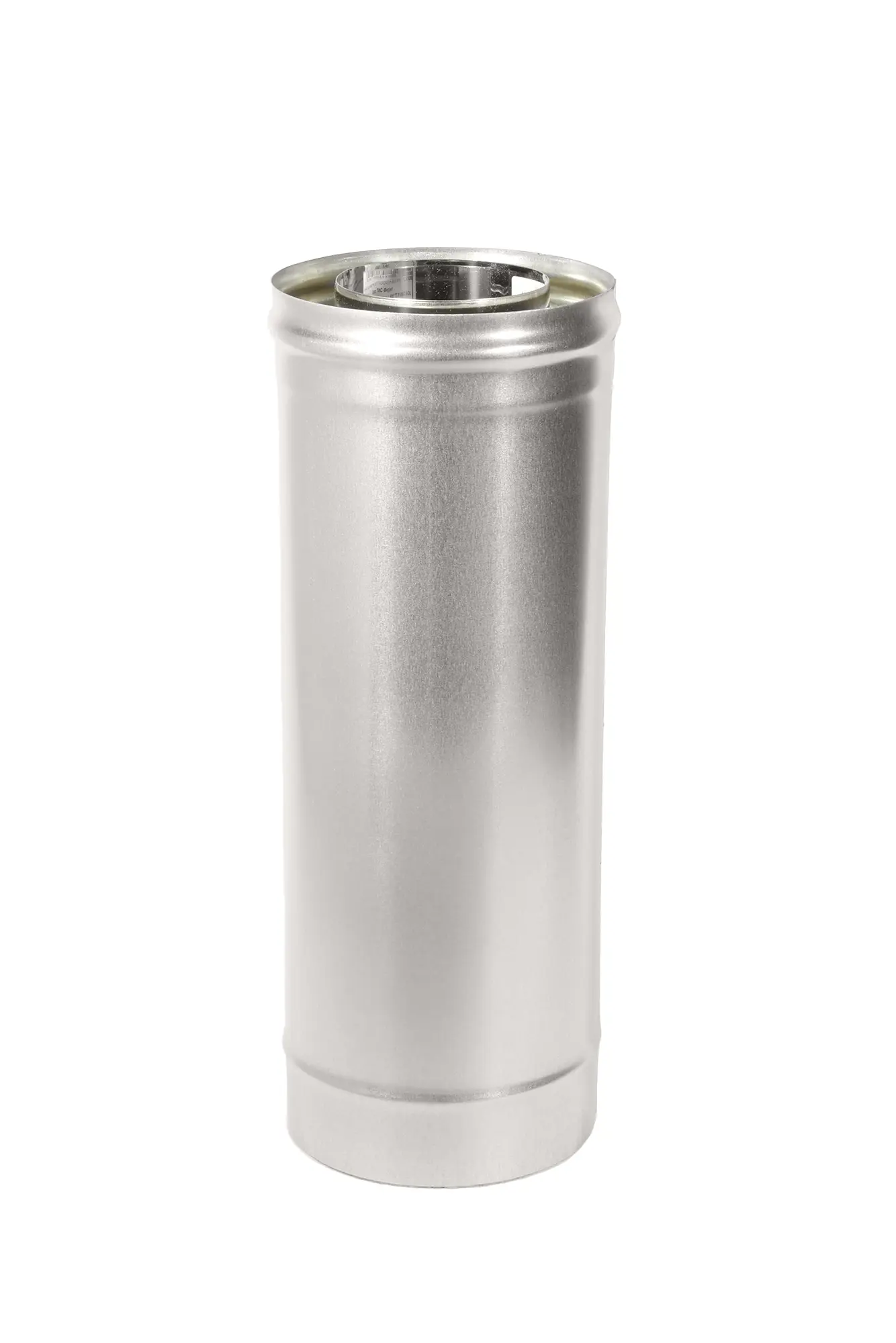 Изображение товара Дымоход-сэндвич Теплов и сухов 120-180мм 1м нержавеющая и оцинкованная сталь