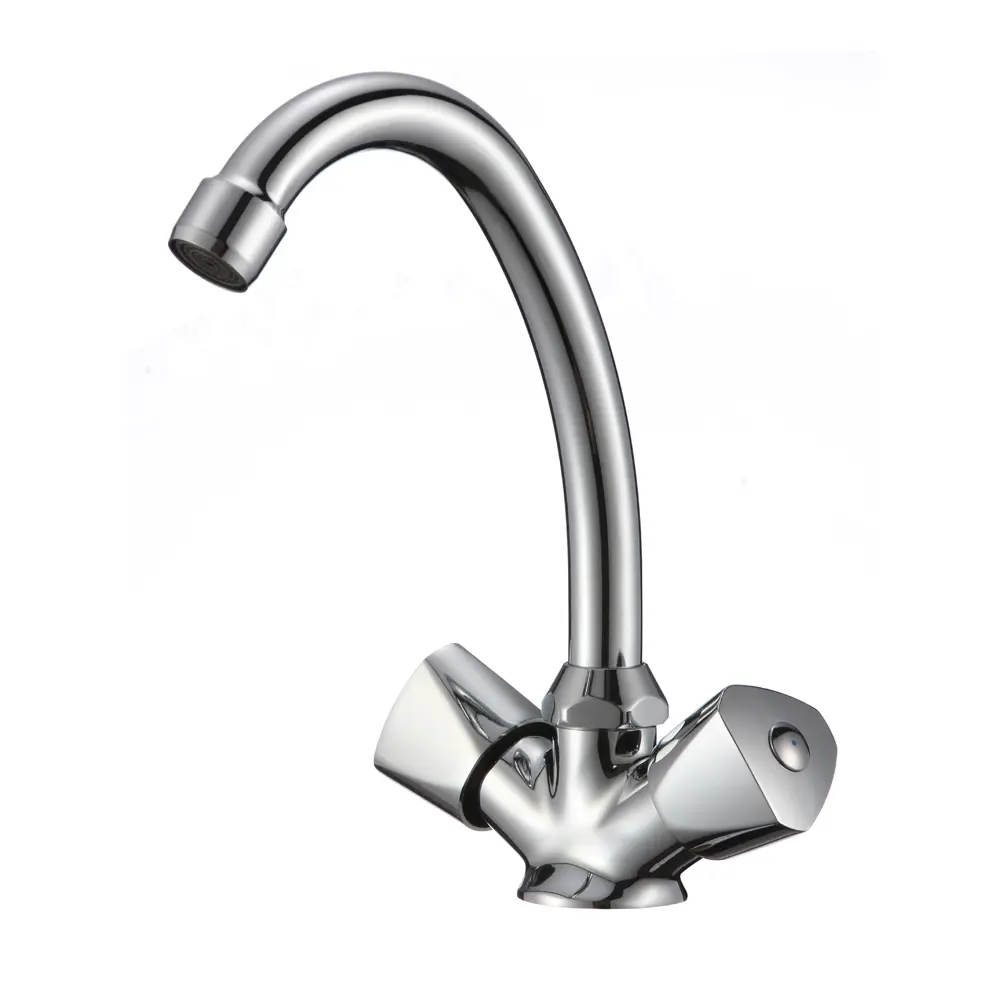 Изображение товара Смеситель для раковины Wesnaart TEP04-240 двухвентильный цвет хром