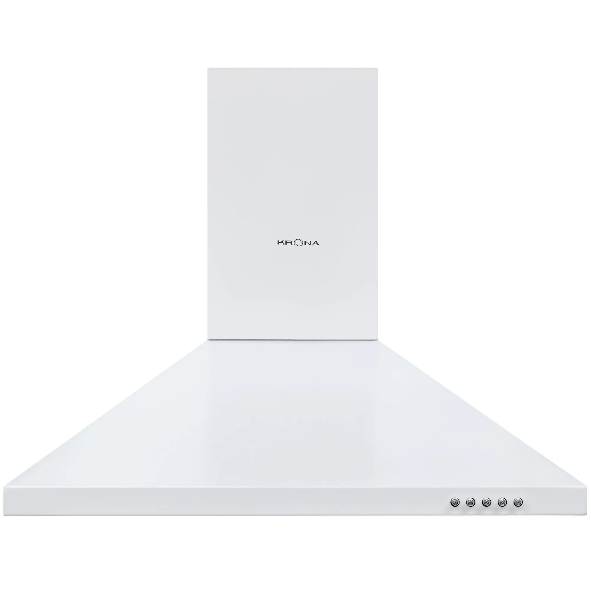 Изображение товара Купольная вытяжка KRONA BRIEF 600 WHITE PB для кухни до 12 кв.м, белая