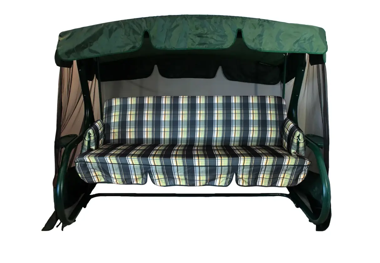 Изображение товара Качели садовые Greengard ДКГ-001 Глория 4-х местные до 350 кг зеленый