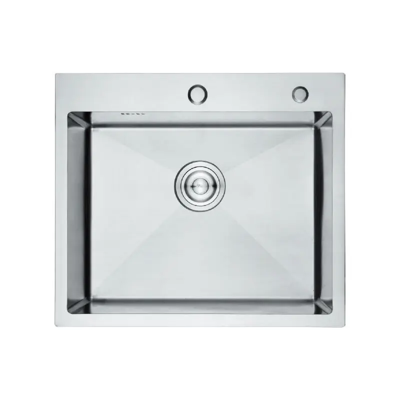 Изображение товара Врезная мойка Gerhans K36050 55x40x22 см нержавеющая сталь 304 цвет нержавеющая сталь, блестящая