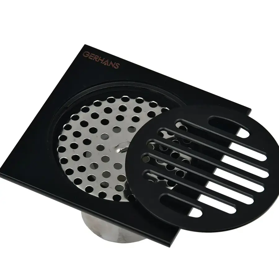 Изображение товара Душевой трап Gerhans K81510B-10 из нержавеющей стали 50 мм для ванной и душа