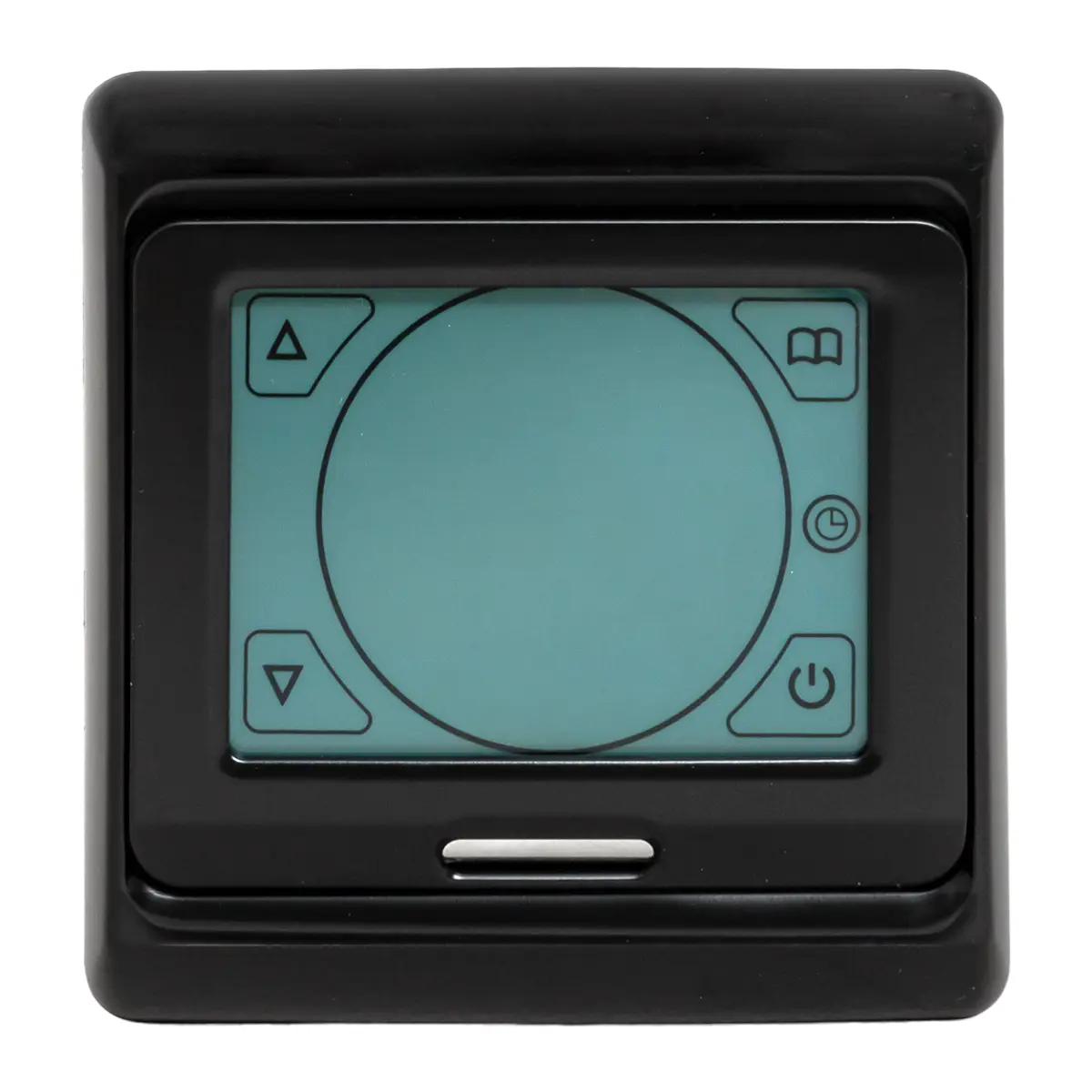 Изображение товара Термостат для теплого пола EKF электронный программируемый16 А цвет черный