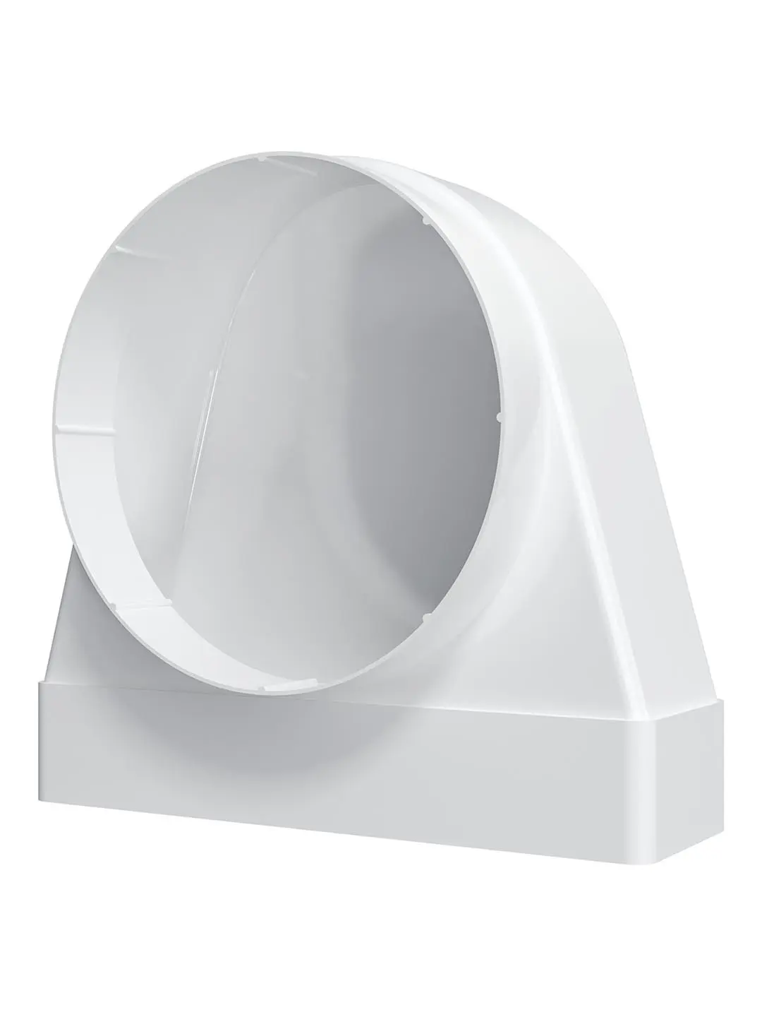 Изображение товара Переходник вентиляционный Fonet D125 мм 90 градусов для воздуховодов