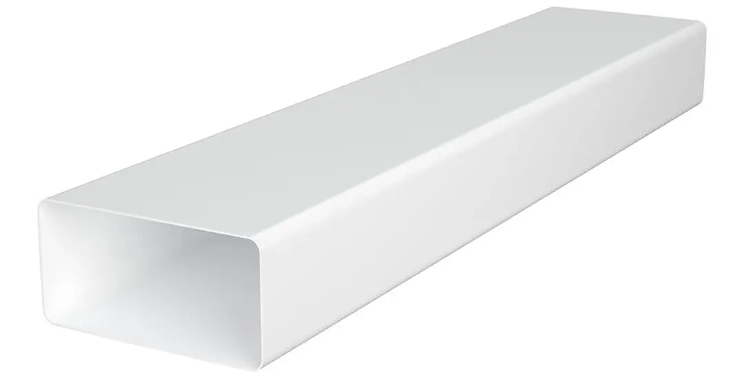 Изображение товара Плоский воздуховод Fonet 55х110 мм 1.5 м пластиковый для вентиляции