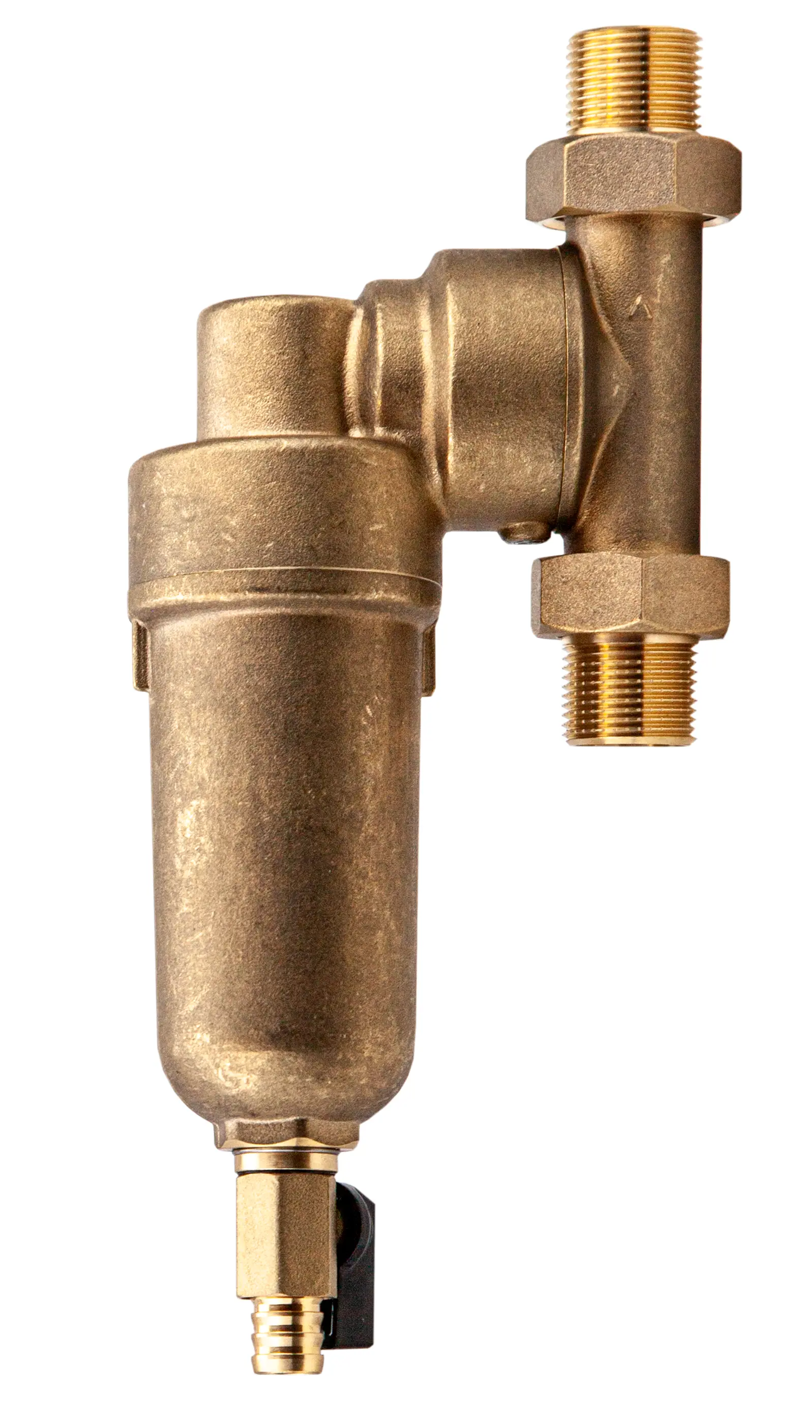 Изображение товара Промывной фильтр для ГВС Посейдон 3/4" латунь 100 мкм для холодной и горячей воды