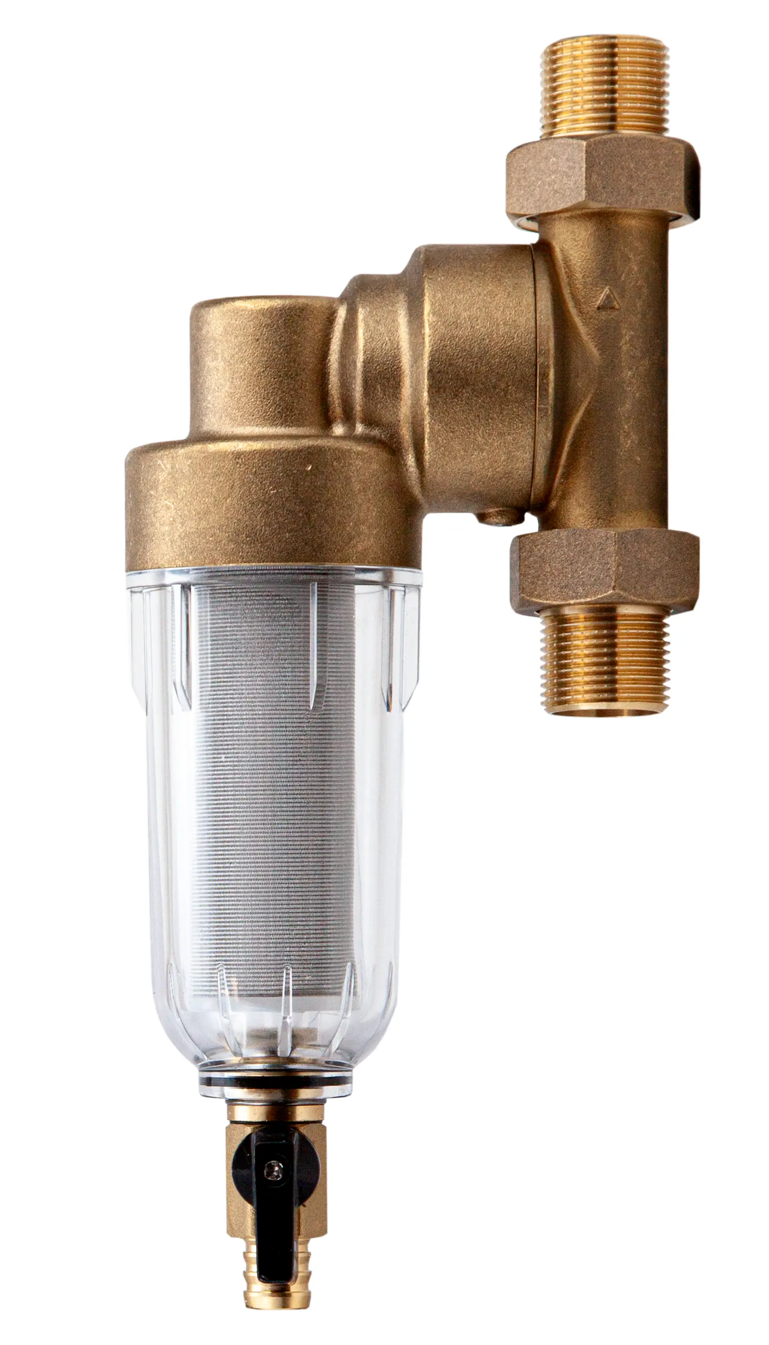 Изображение товара Промывной фильтр для ХВС Посейдон 3/4" 100 мкм латунь