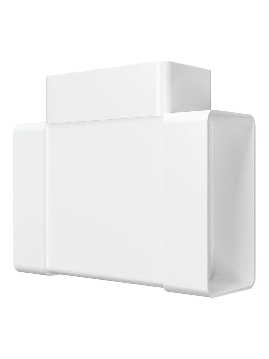 Изображение товара Тройник для плоских воздуховодов Fonet 55x110 мм пластик