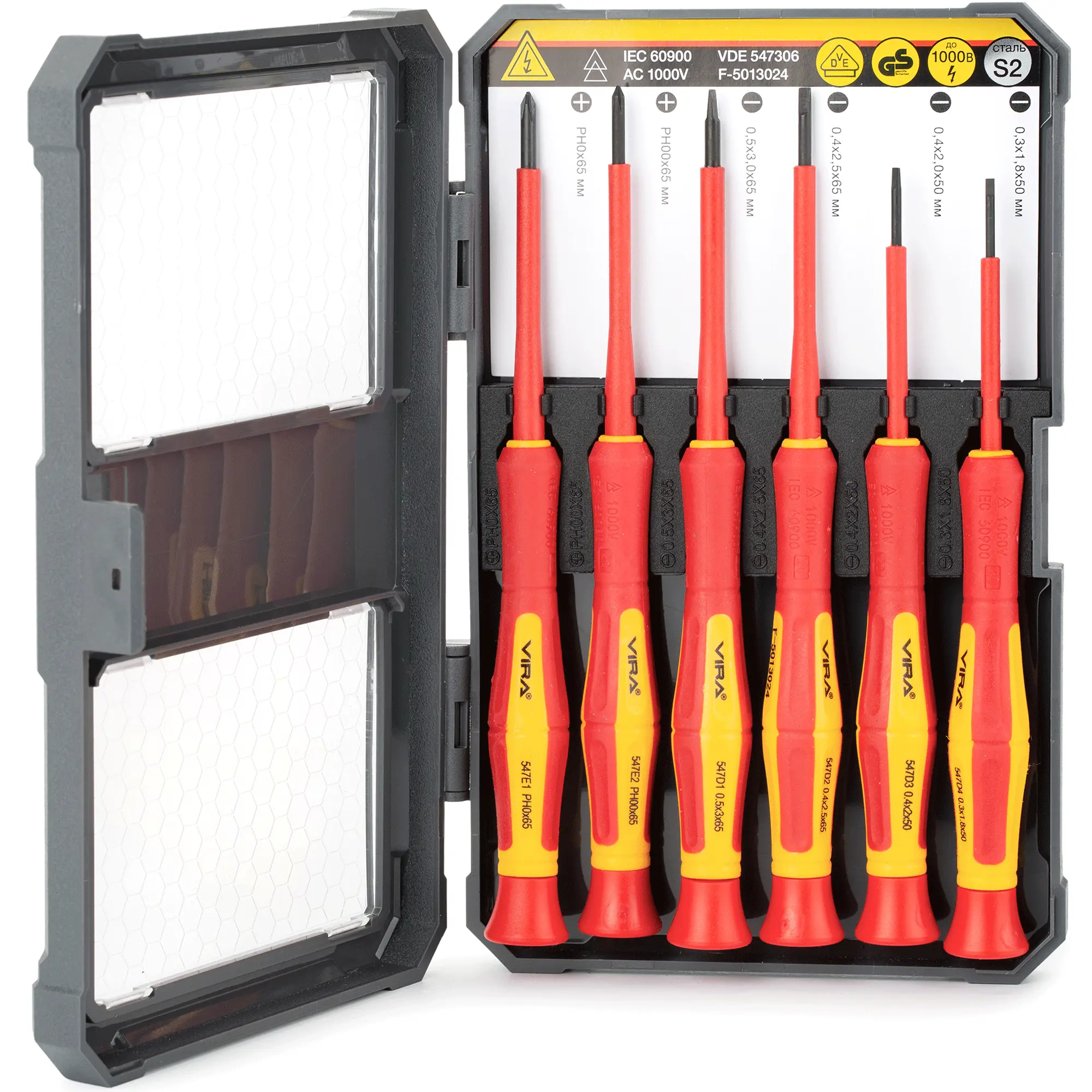 Изображение товара Набор отверток диэлектрических Rage 397037, 6 шт.