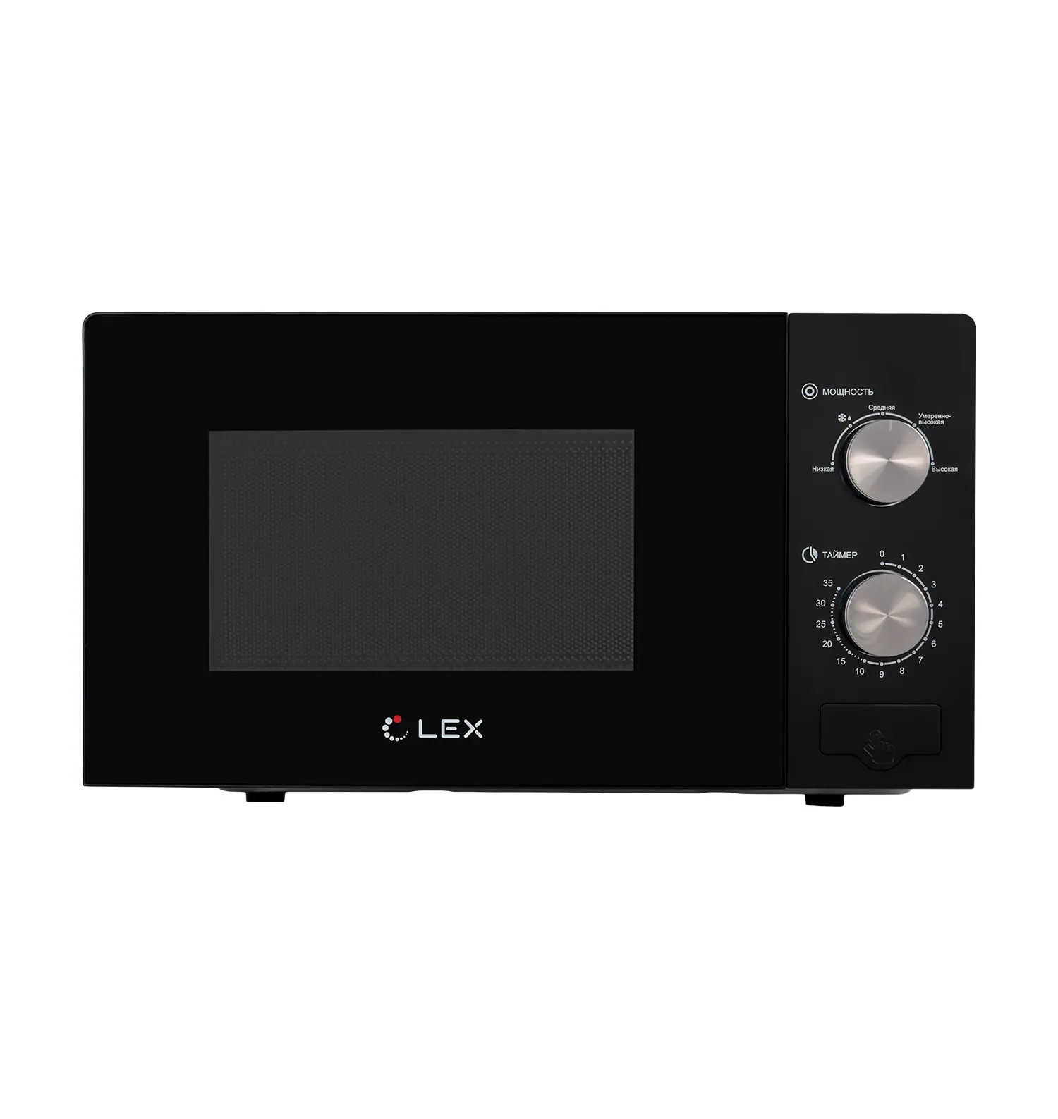 Изображение товара Отдельностоящая микроволновая печь Lex FSMO 20.05 BL 45.5x26.1x35.4 см 20 л цвет черный