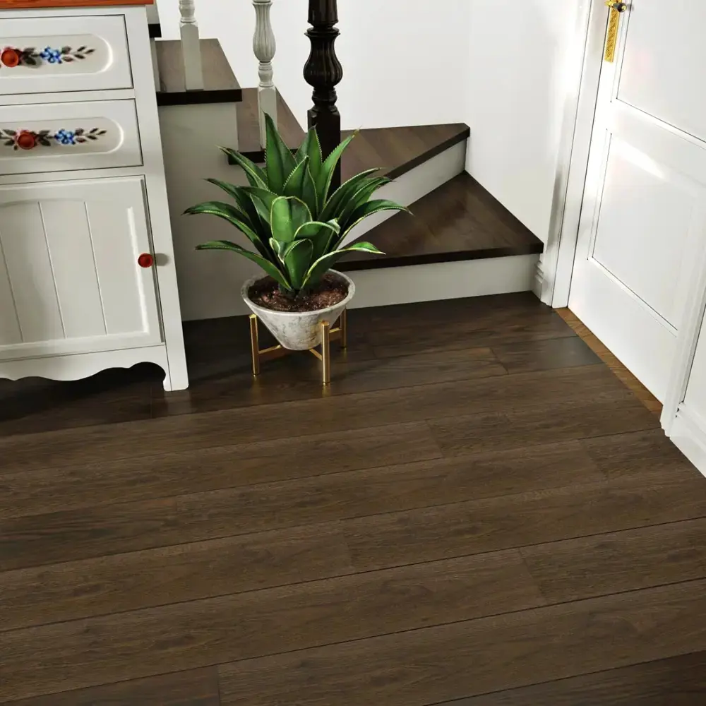 Изображение товара LVT плитка Bazzart Кедр шоколадный 91.44x15.24 см толщина 1.5 мм 5.02 м² 36 шт