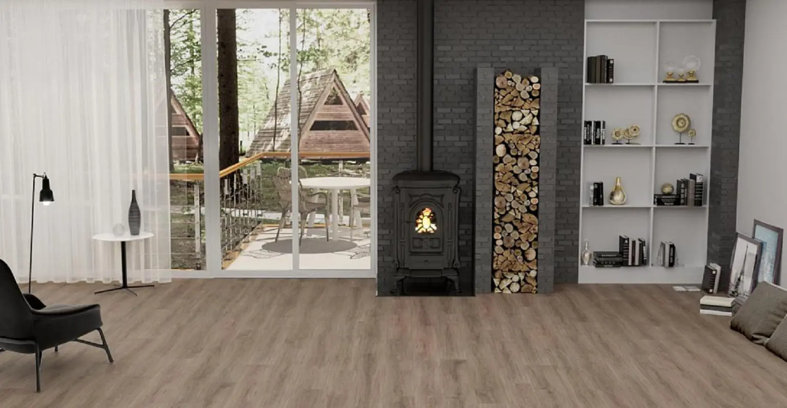 Изображение товара Ламинат Kastamonu Sunfloor Дуб Джонсон 32 класс толщина 8 мм с фаской 2.153 м², цена за упаковку