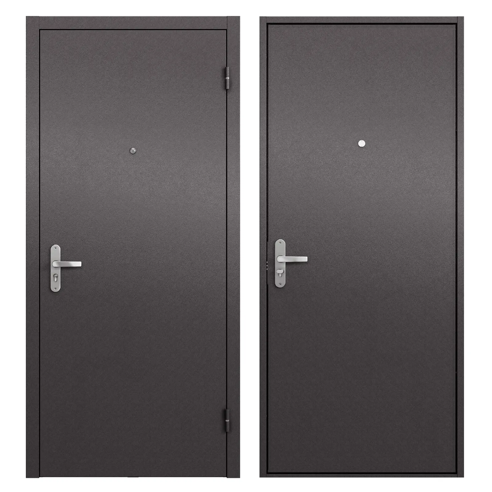 Изображение товара Входная дверь Бизнес парк Стандарт 50 правый 205x86см цвет шоколад букле/букле шоколад