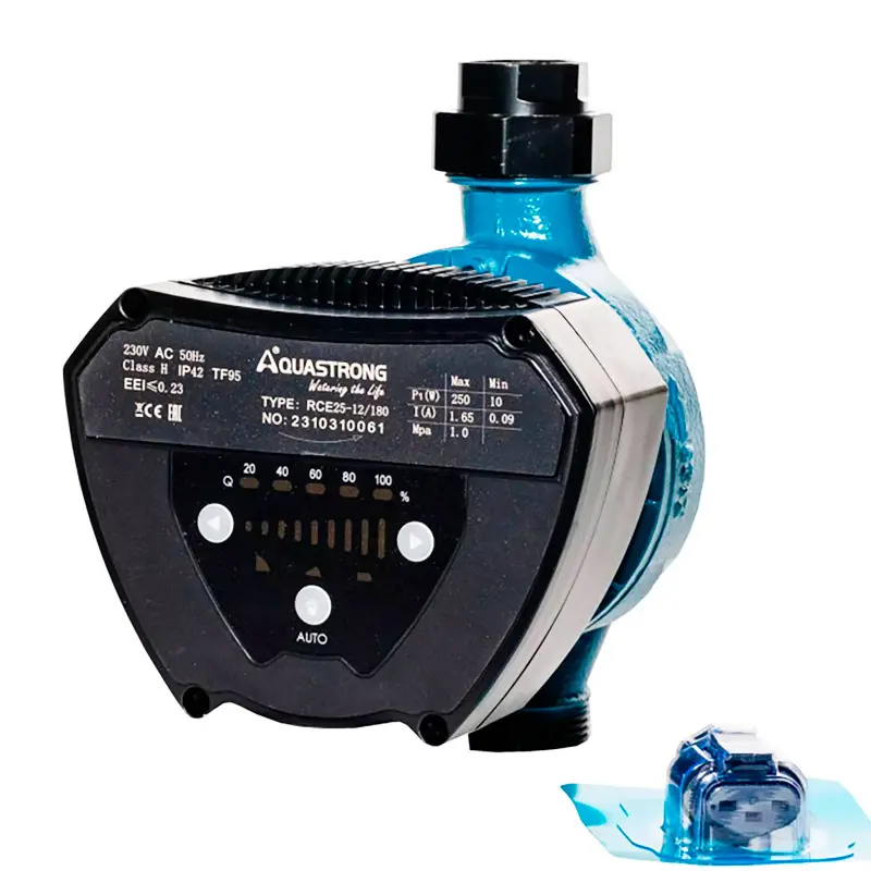 Изображение товара Циркуляционный насос AQUASTRONG RCE25-12_180 для отопления и водоснабжения 180 Вт