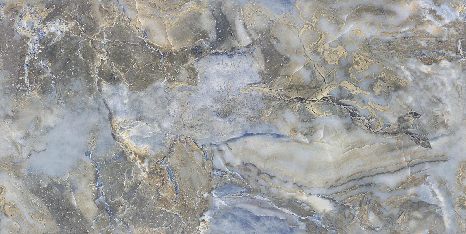 Изображение товара Керамогранит Pardis ceramic pazh Marlik blue 60x120 см глянцевый