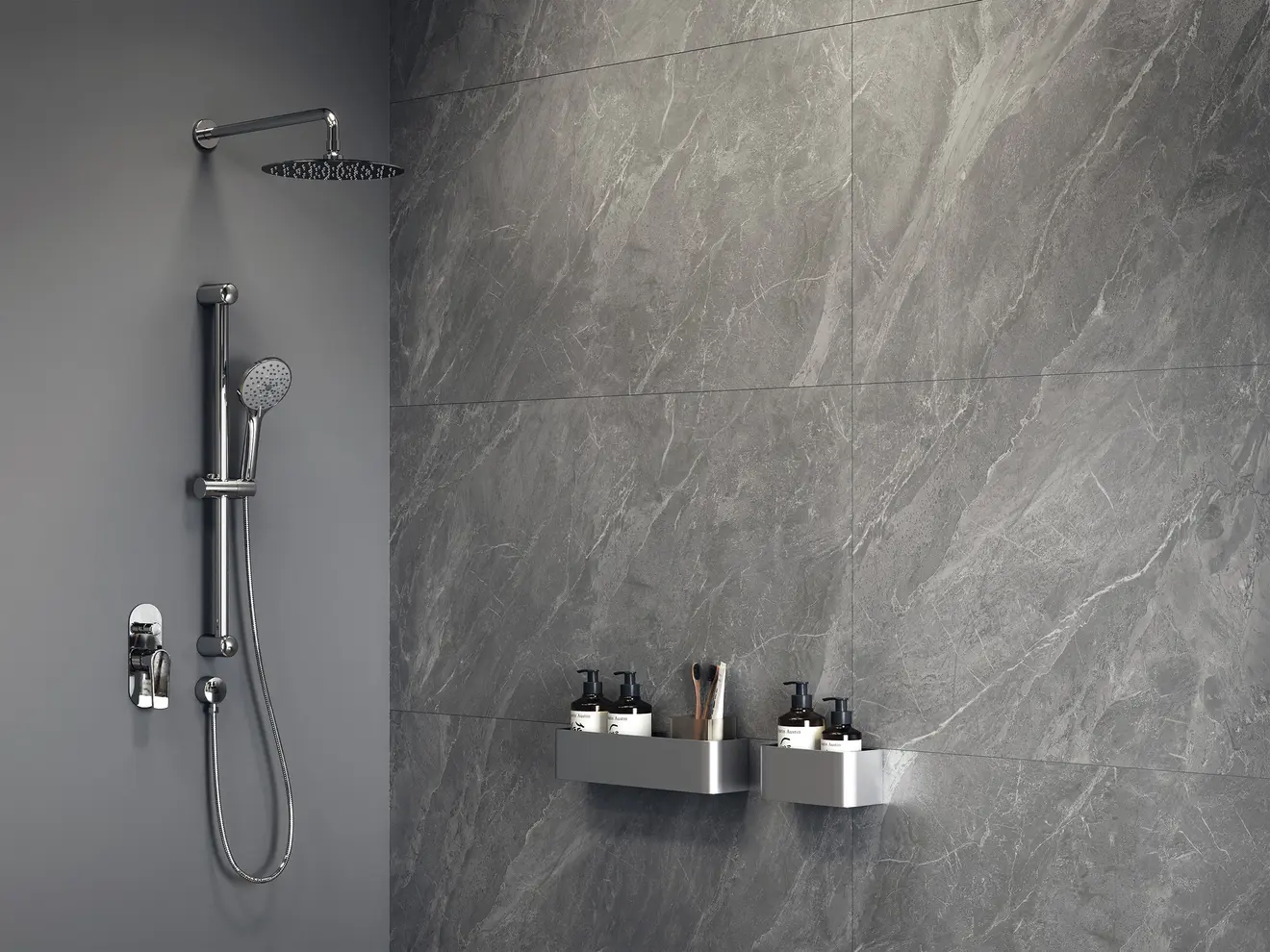 Изображение товара Керамогранит Cersanit Cambio A17427 серый 60x120 см