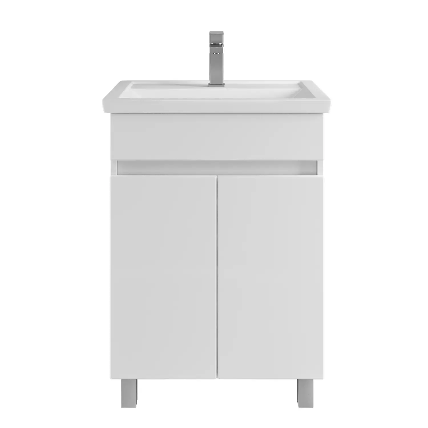 Изображение товара Тумба под раковину напольная SanStar Квадро 56.4см