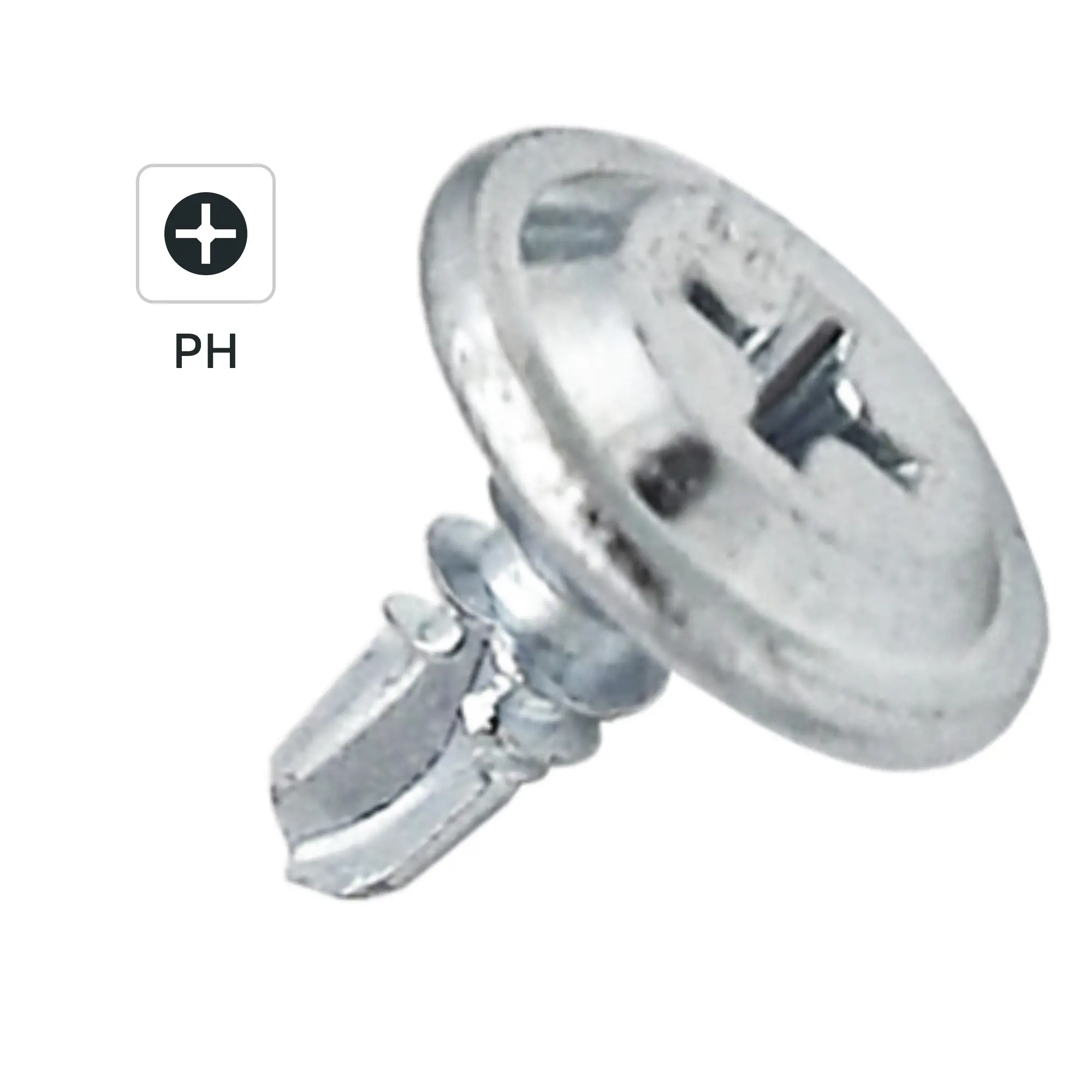 Изображение товара Саморезы по металлу DILWIS 4.2x13 мм с пресс-шайбой 1 кг оцинкованные