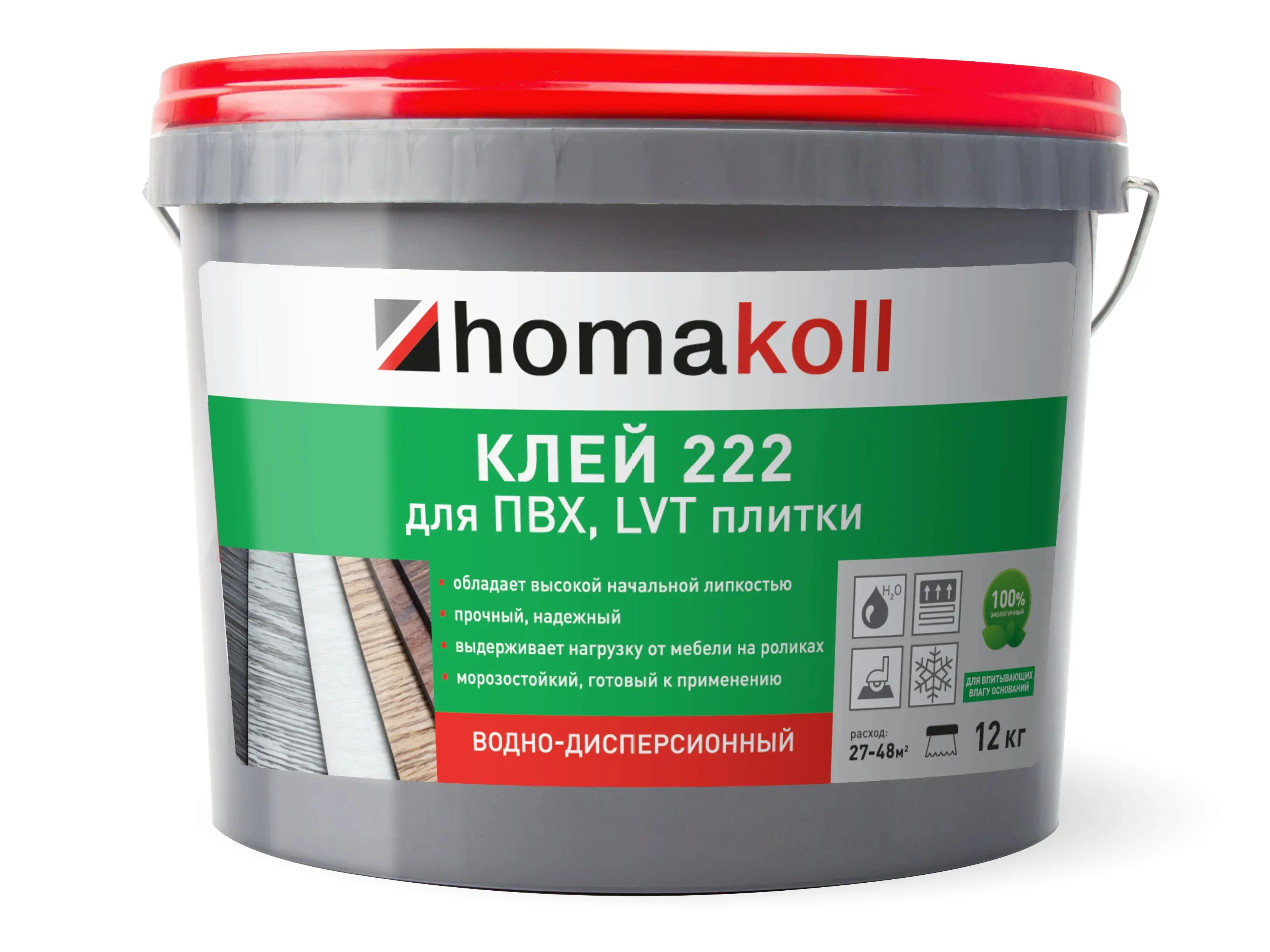 Изображение товара Клей для напольных покрытий Homakoll 222 3.5кг
