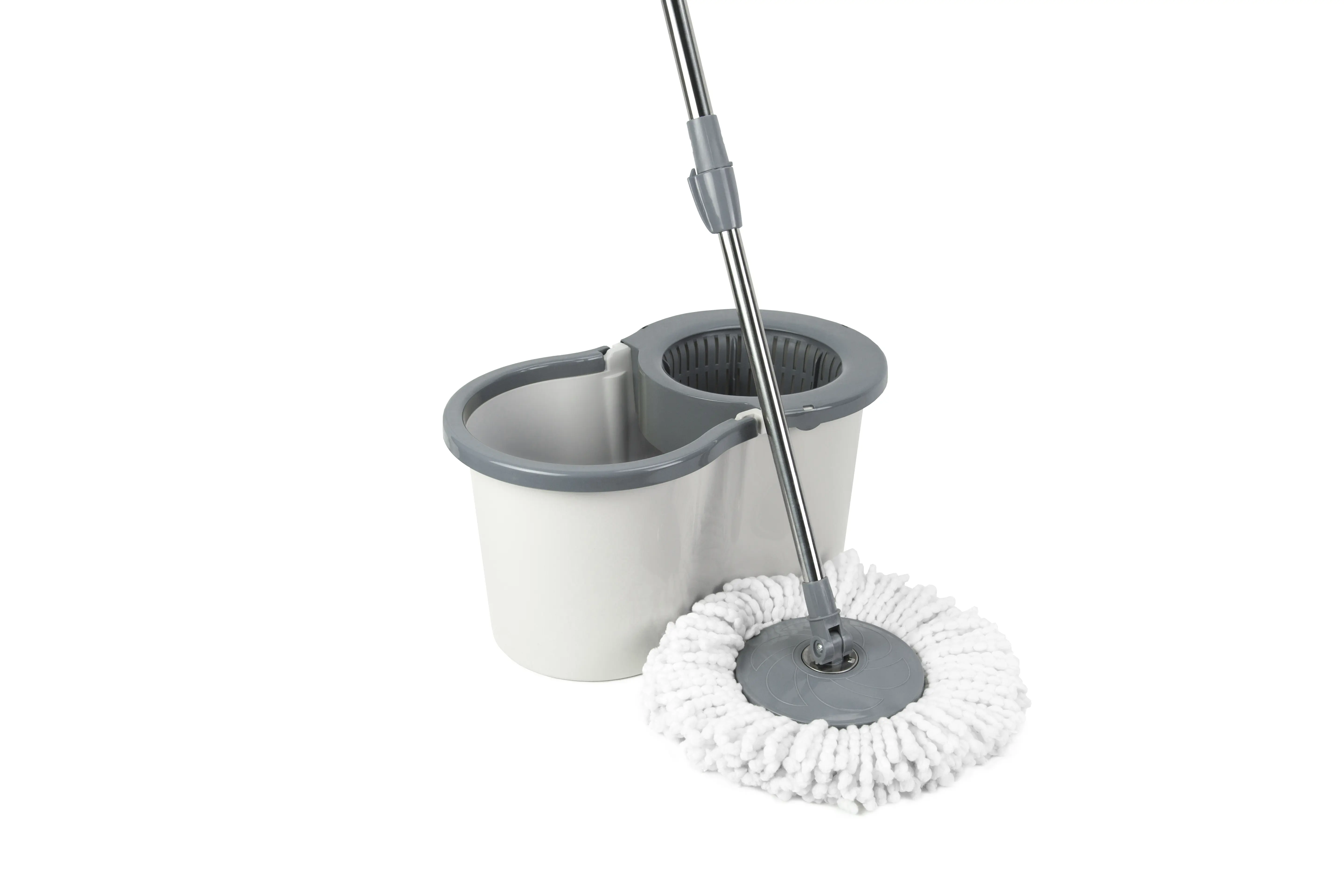 Изображение товара Набор швабра и ведро с отжимом Verde spin_verde.38314 16 л цвет бежевый