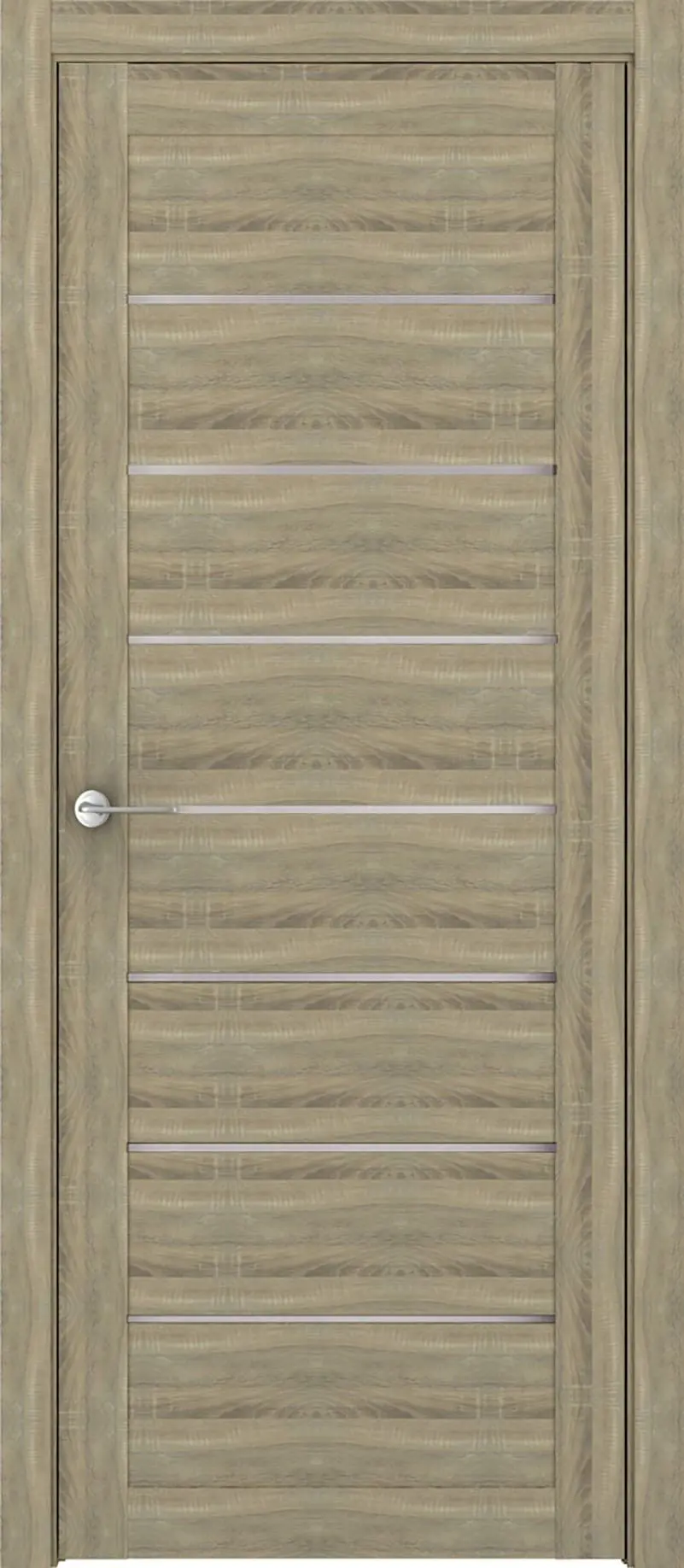 Изображение товара Дверь межкомнатная Uberture Модерн 10005 остеклённая 200x60см пленка ПВХ цвет дуб европейский без замка и петель