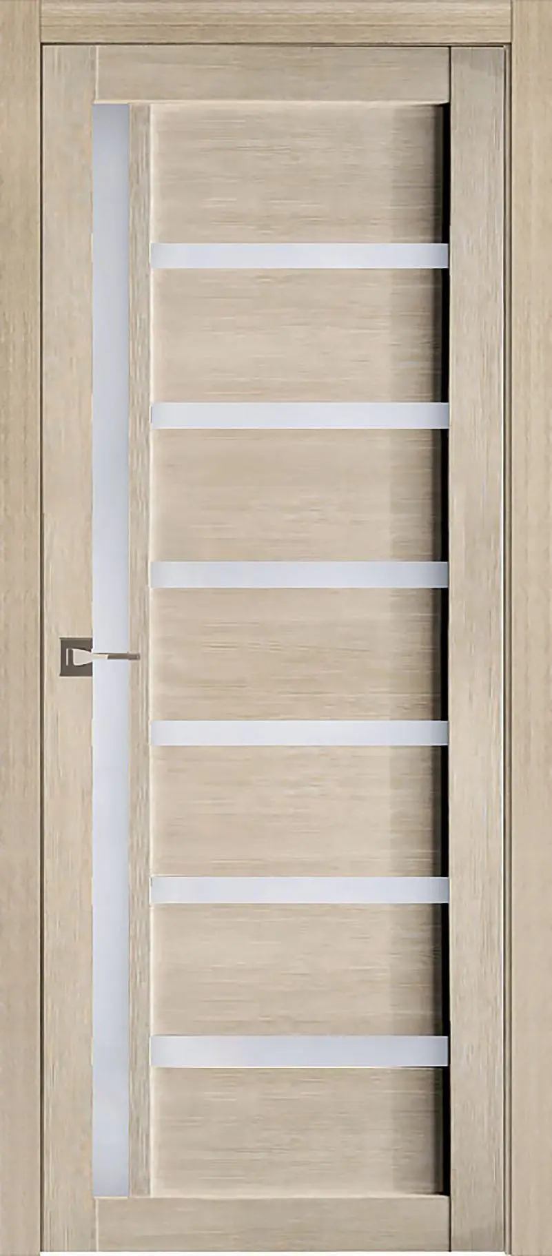 Изображение товара Межкомнатная дверь Uberture Модерн 10102 200x60 см остекленная ПВХ лиственница