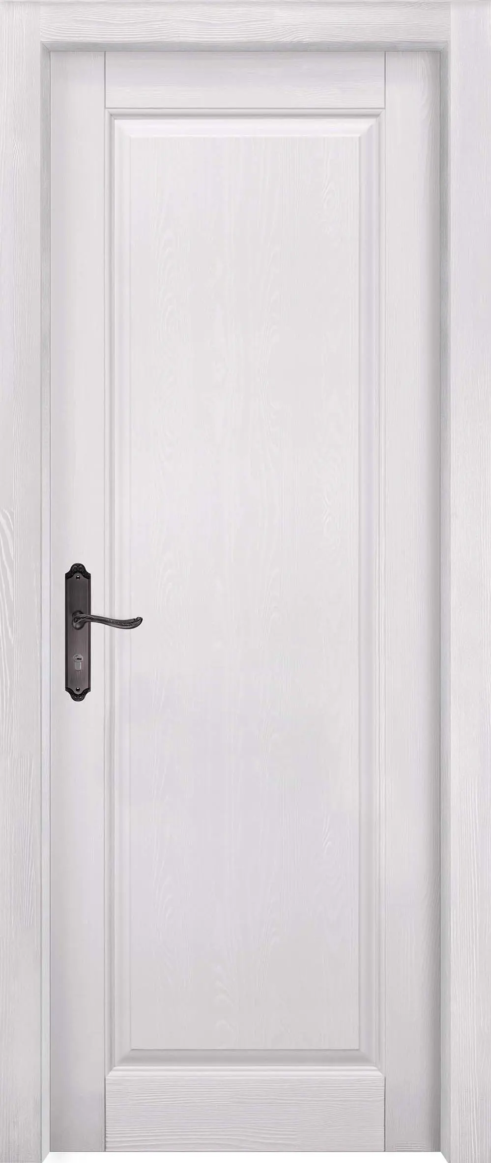 Изображение товара Межкомнатная дверь Ока Адромеда глухая 200x80см цвет айсберг без замка и петель в комплекте