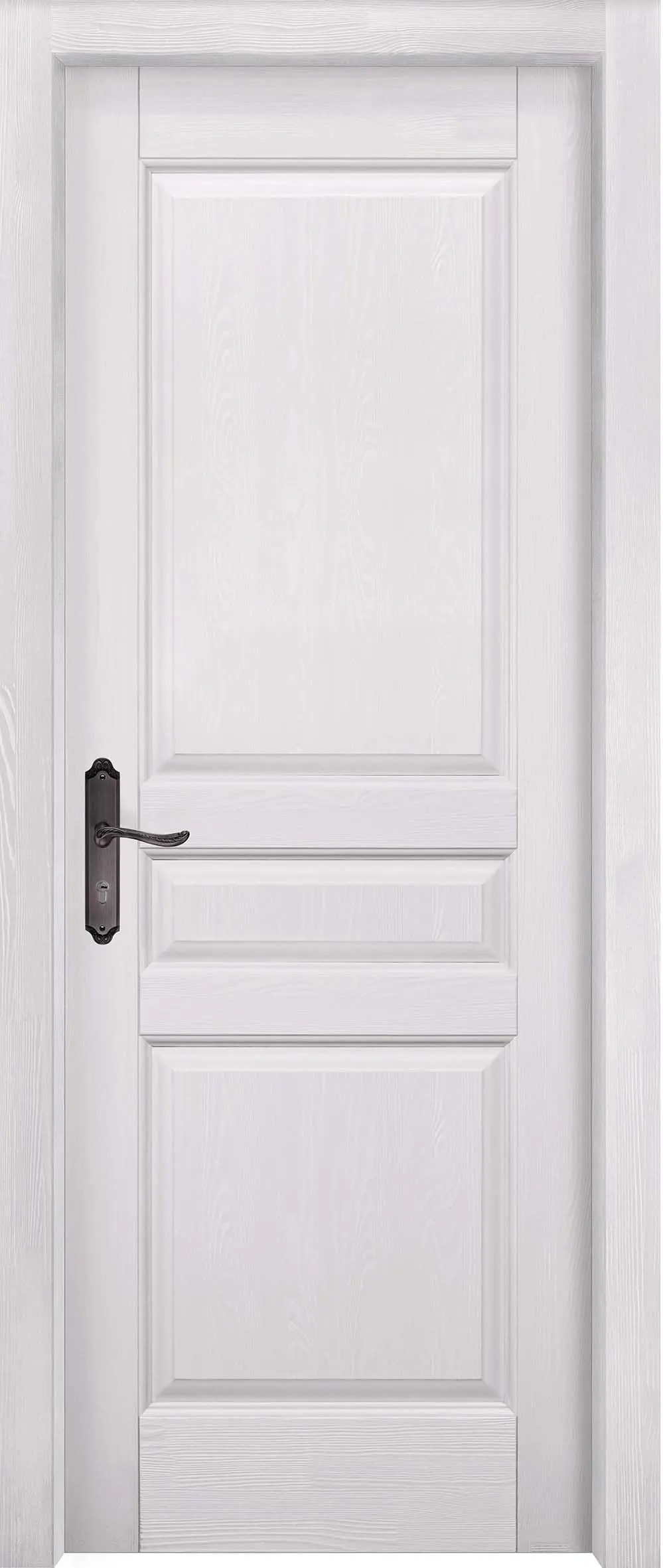 Изображение товара Межкомнатная дверь Ока Пандора глухая 200x70см цвет айсберг без замка и петель в комплекте