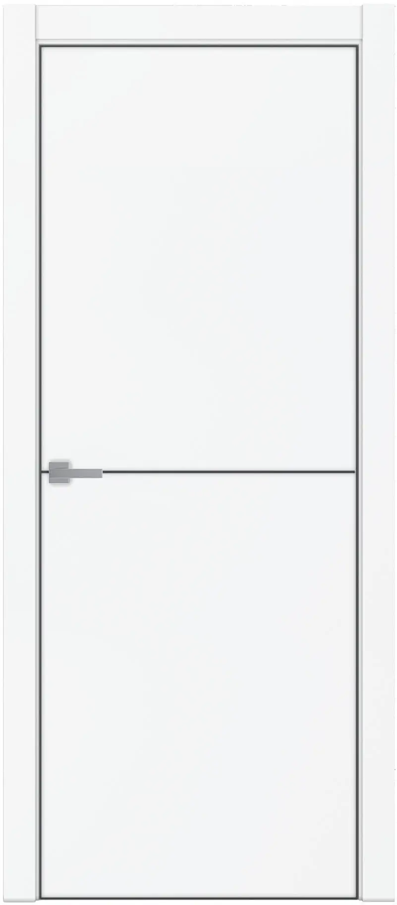 Изображение товара Дверь межкомнатная Uberture Tamburat глухая черная 200x60см