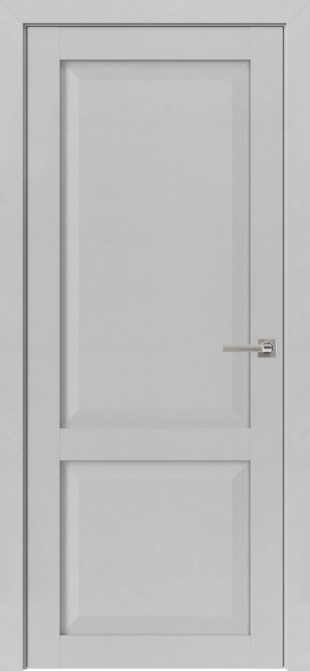 Изображение товара Межкомнатная дверь Uberture Неоклассика 82002 глухая 200x60см ПВХ цвет лофт светлый