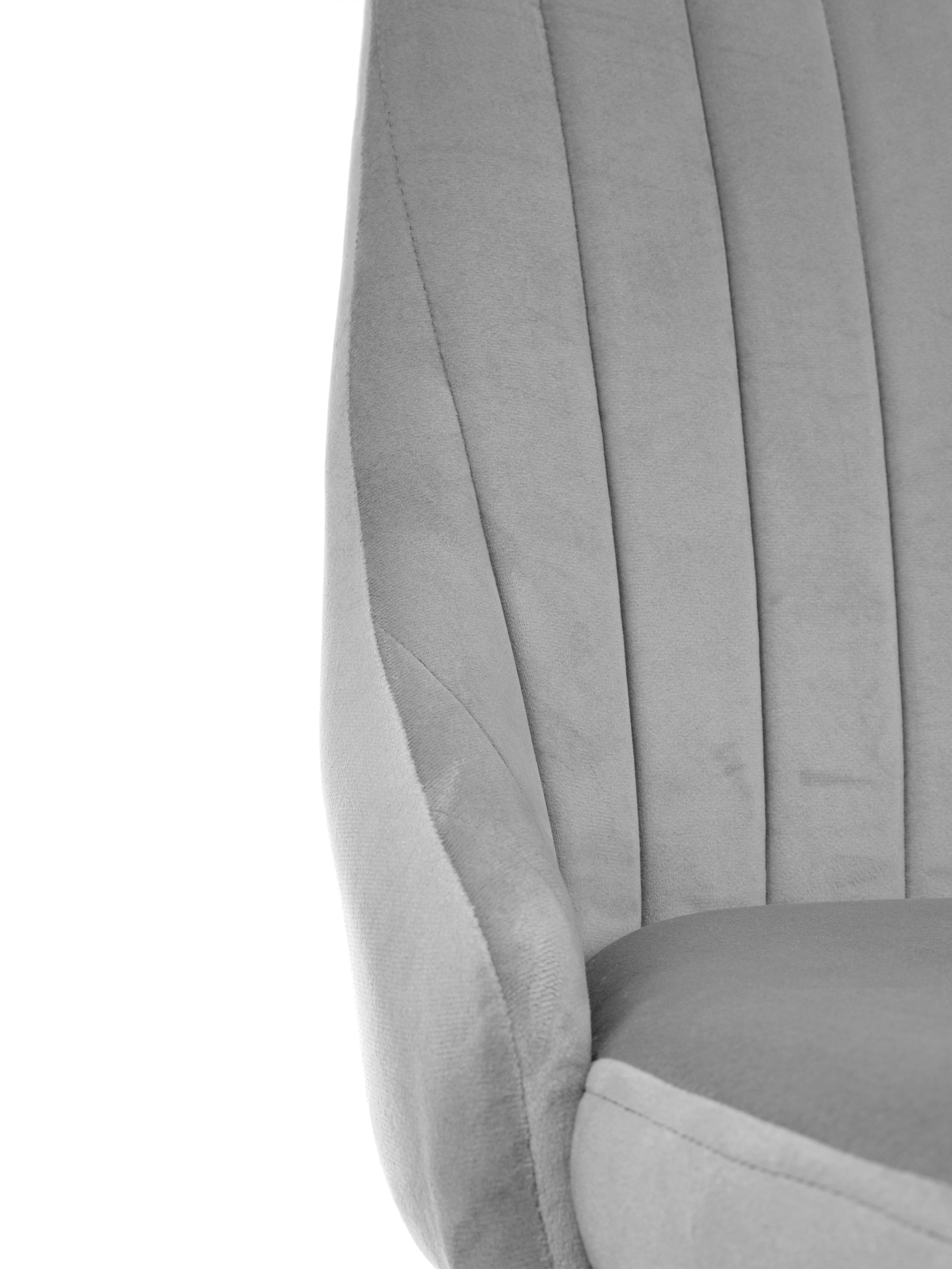 Изображение товара Стул M-group Милан 13020155 44x97x43 см велюр цвет белый