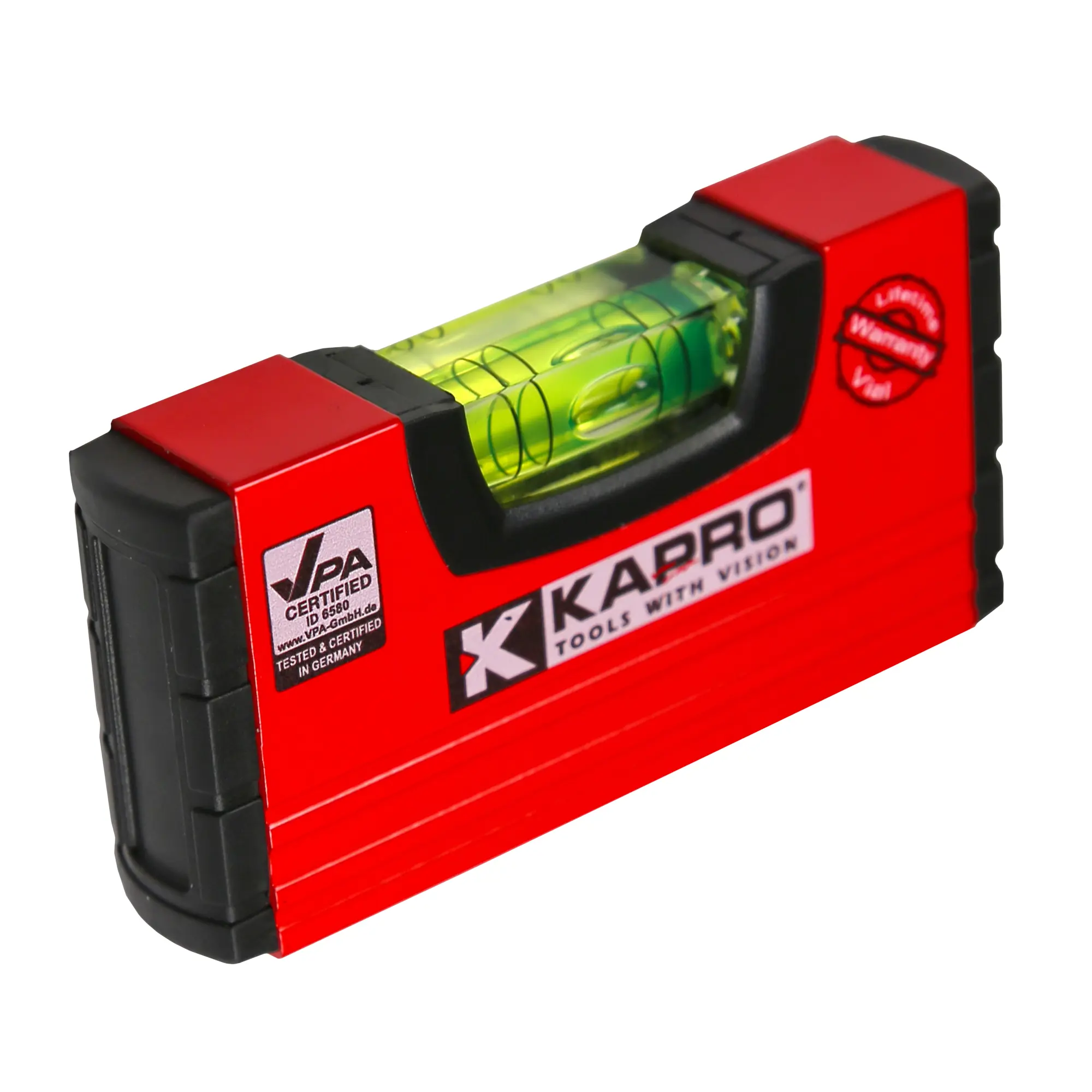 Изображение товара Уровень пузырьковый Kapro 246 100 мм один глазок высокоточный