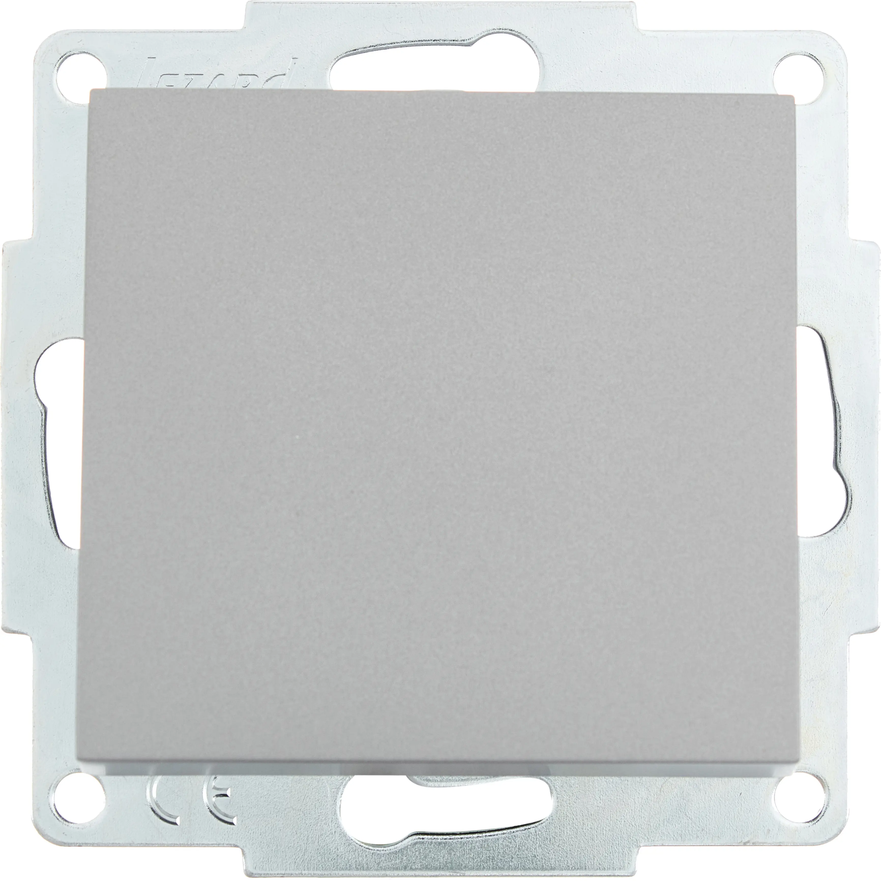 Изображение товара Встраиваемый выключатель Lezard Vesna 742-3588-100 цвет платина