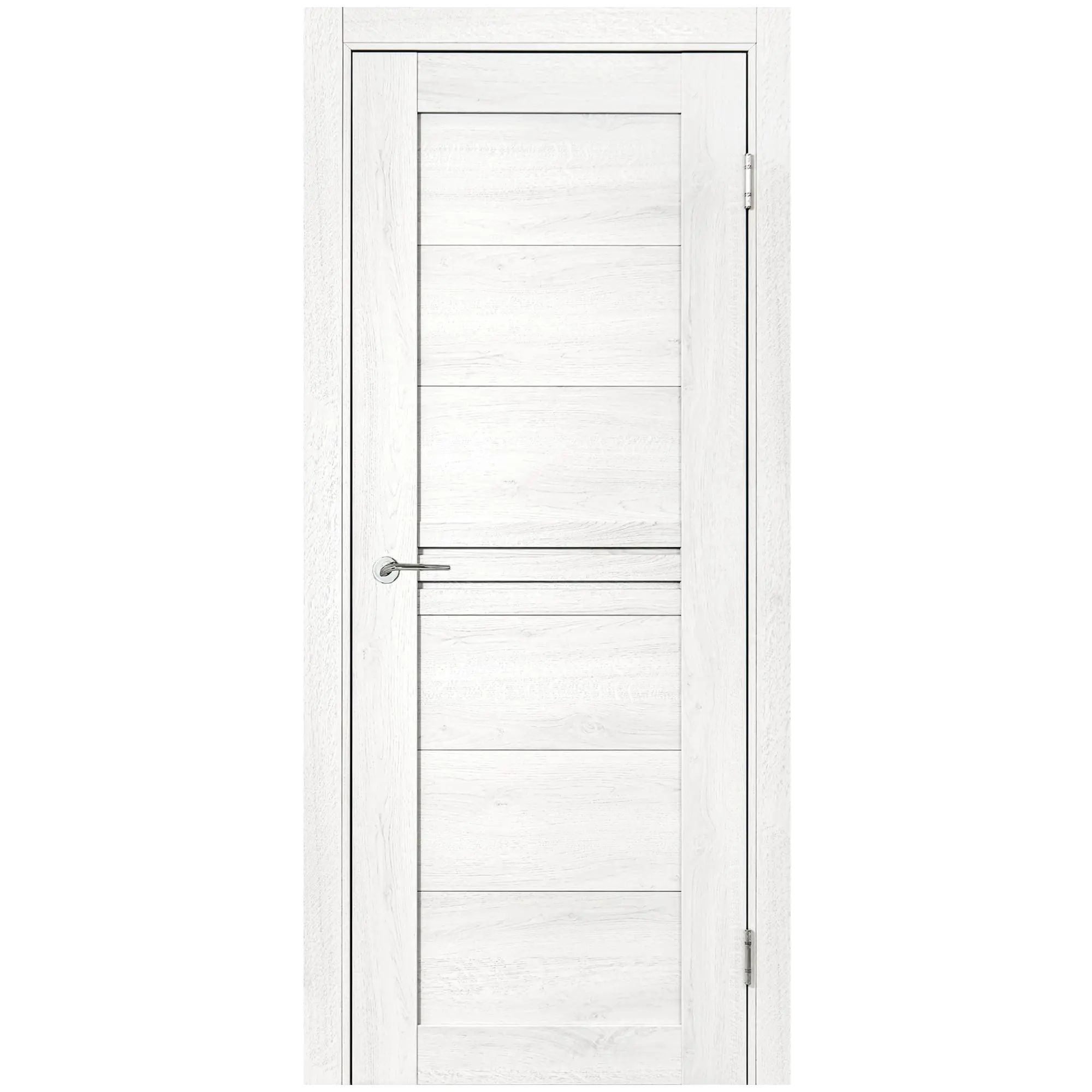 Изображение товара Дверь межкомнатная глухая Моско 90x200 см ПВХ орех луч айс