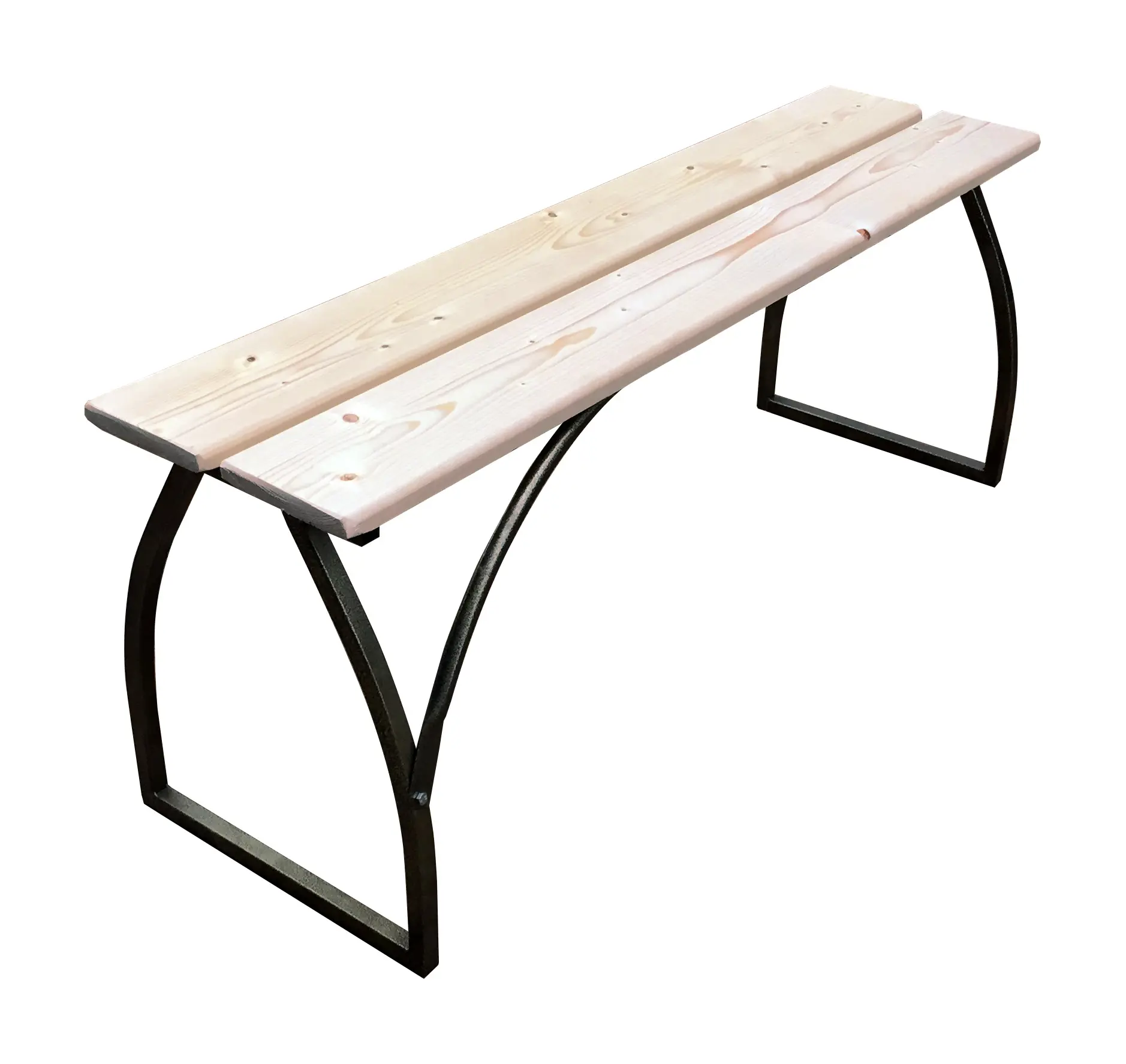 Изображение товара Скамья садовая M-group Эконом 120 см x 38 см x 47 см сталь черный