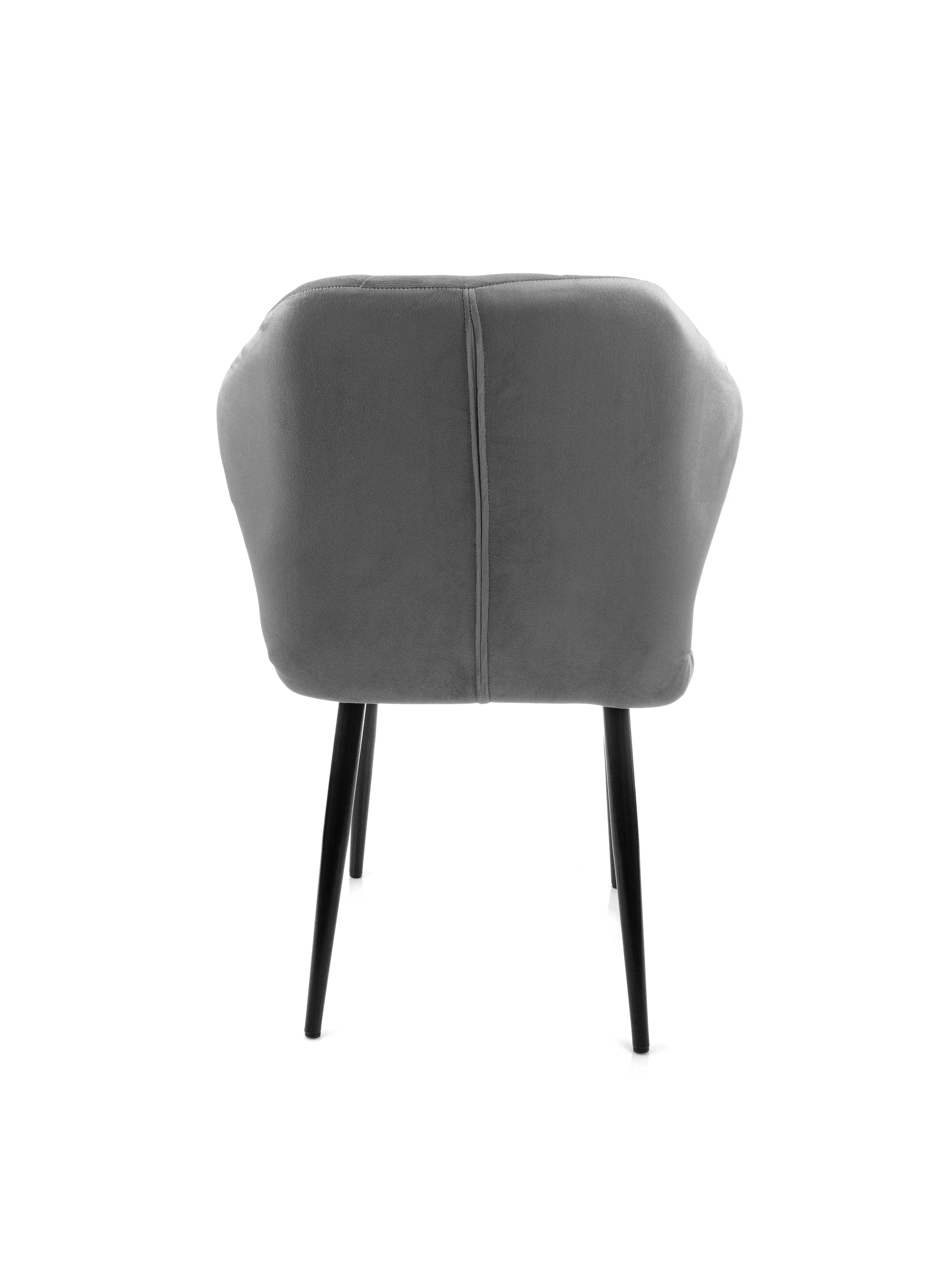 Изображение товара Стул M-group Ницца 13010455 44x87x42 см велюр цвет черный